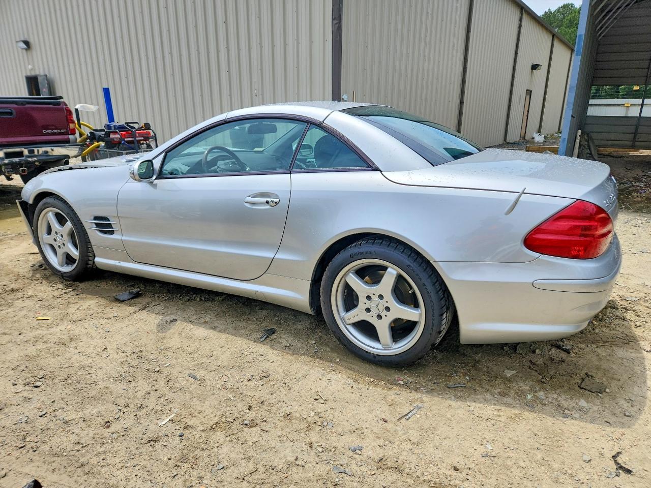 2003 Mercedes-benz Sl 500r Silver vin: WDBSK75F63F022349