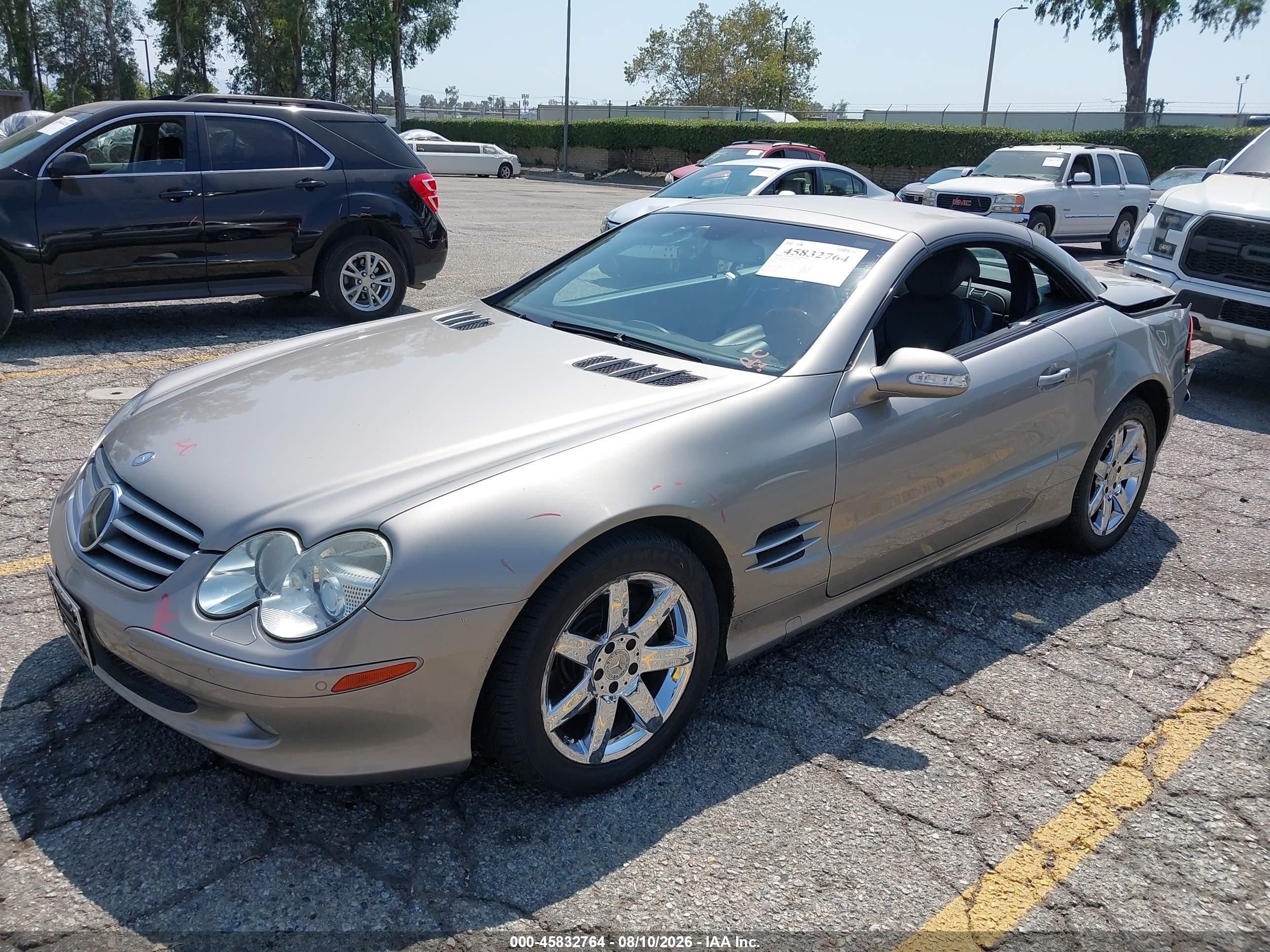 2003 Mercedes-benz Sl 500   Gray vin: WDBSK75F63F028314