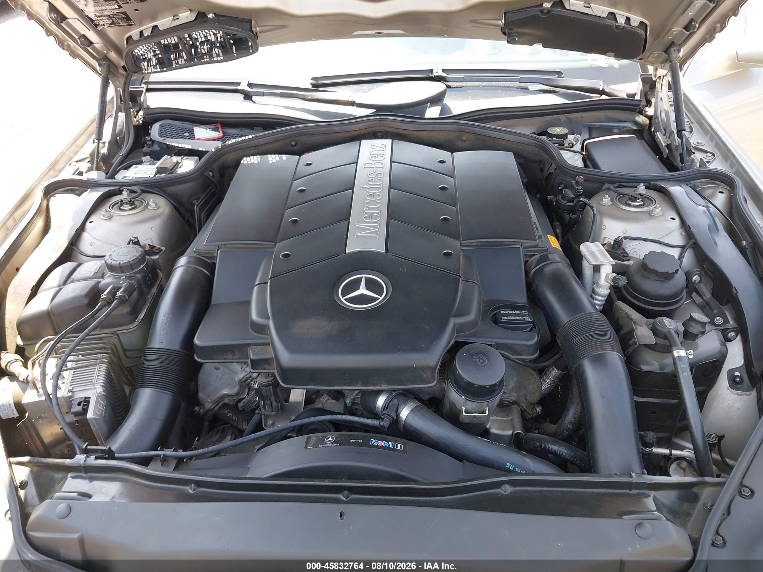 2003 Mercedes-benz Sl 500   Gray vin: WDBSK75F63F028314