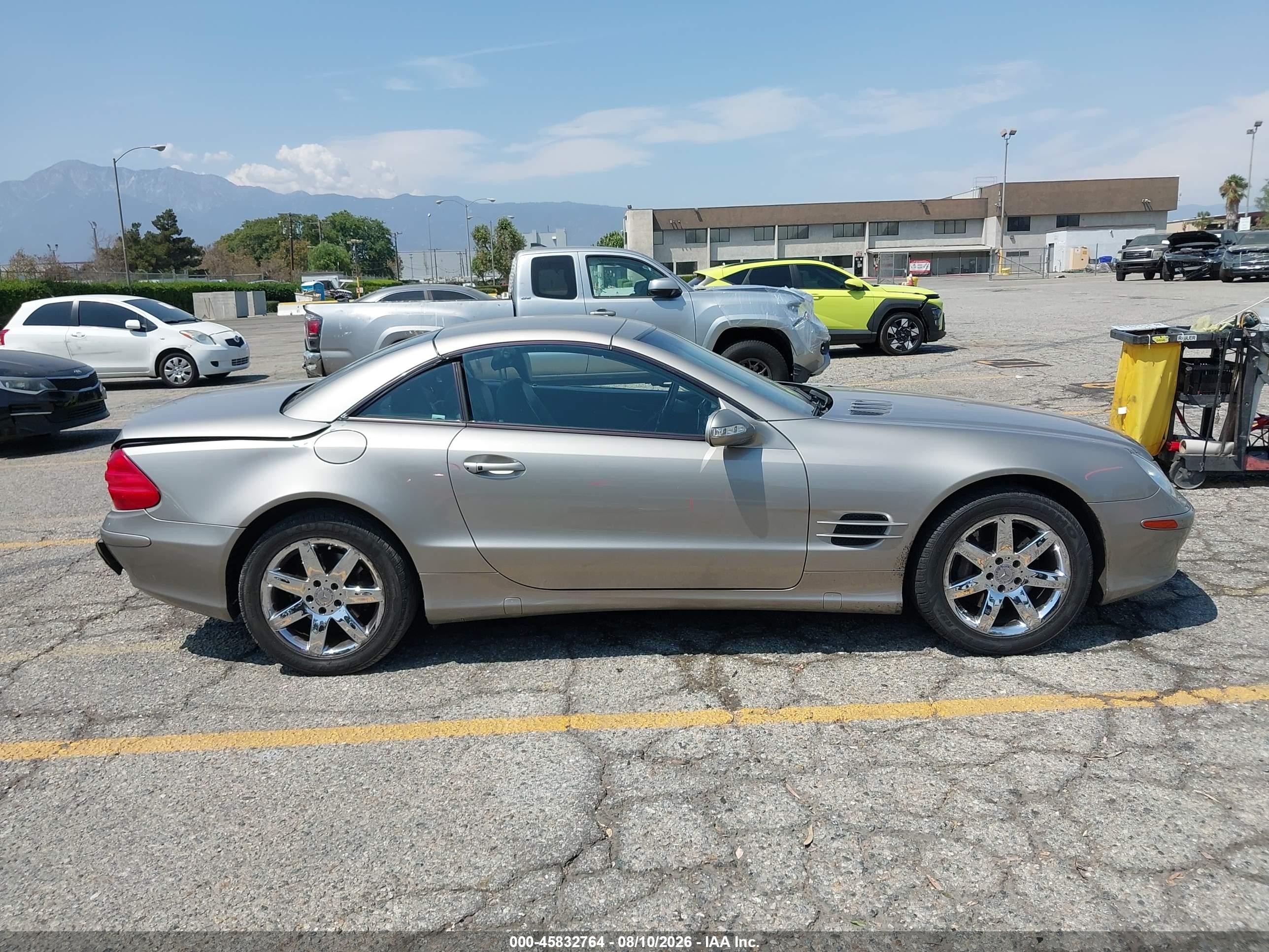 2003 Mercedes-benz Sl 500   Gray vin: WDBSK75F63F028314