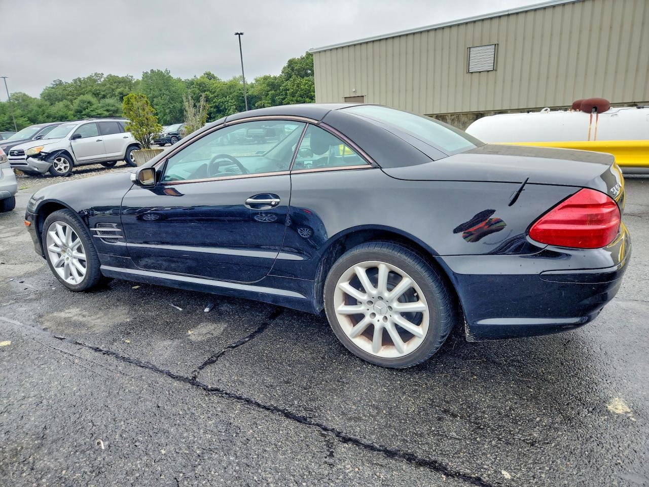 2004 Mercedes-benz Sl 500 Black vin: WDBSK75F64F064733