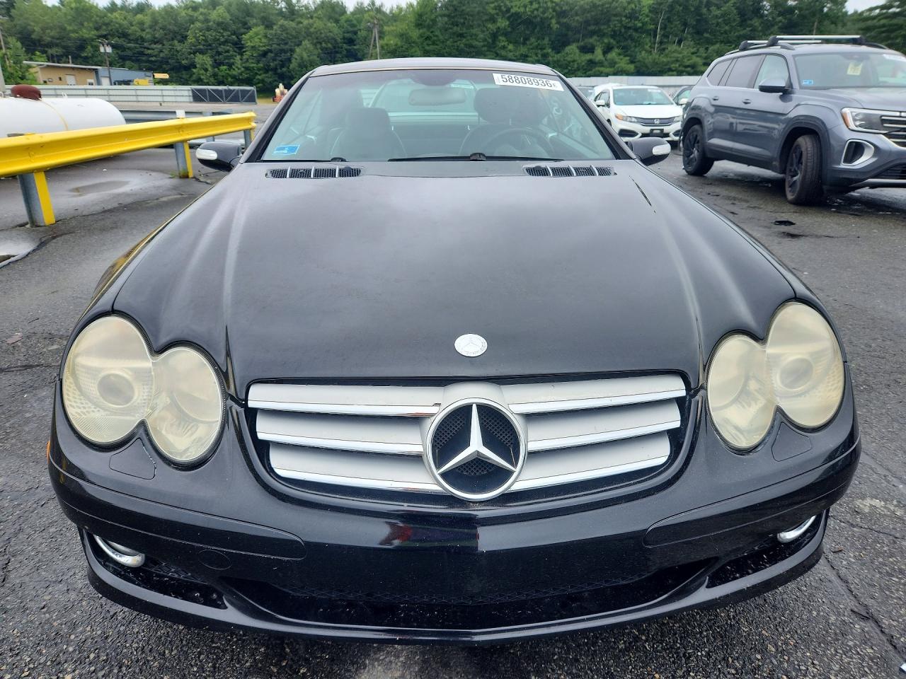 2004 Mercedes-benz Sl 500 Black vin: WDBSK75F64F064733