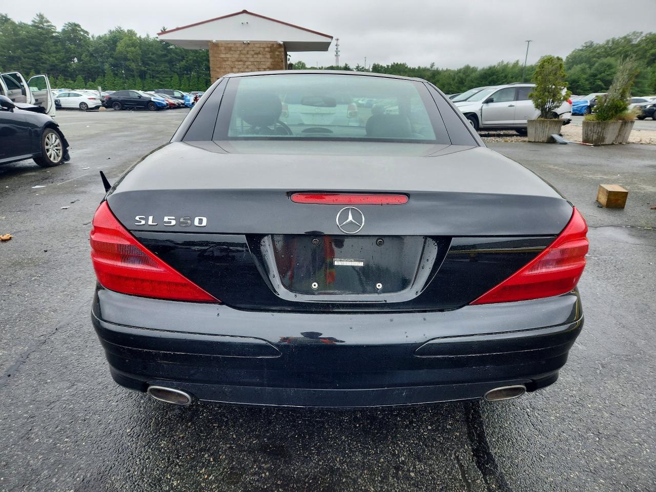 2004 Mercedes-benz Sl 500 Black vin: WDBSK75F64F064733