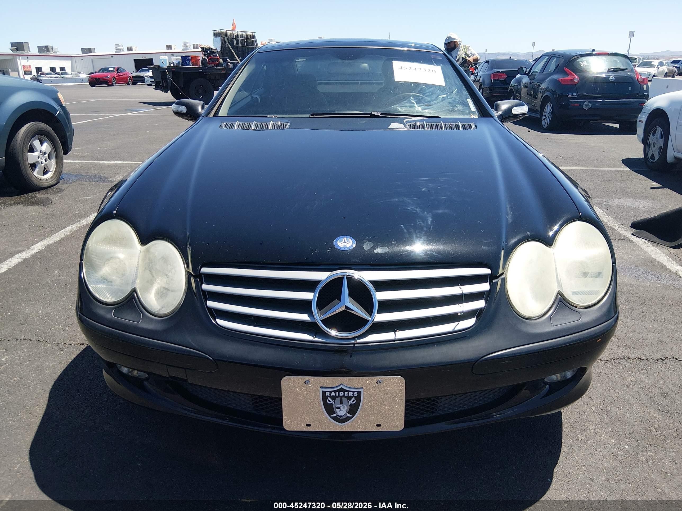 2004 Mercedes-benz Sl 500   Черный vin: WDBSK75F64F072461