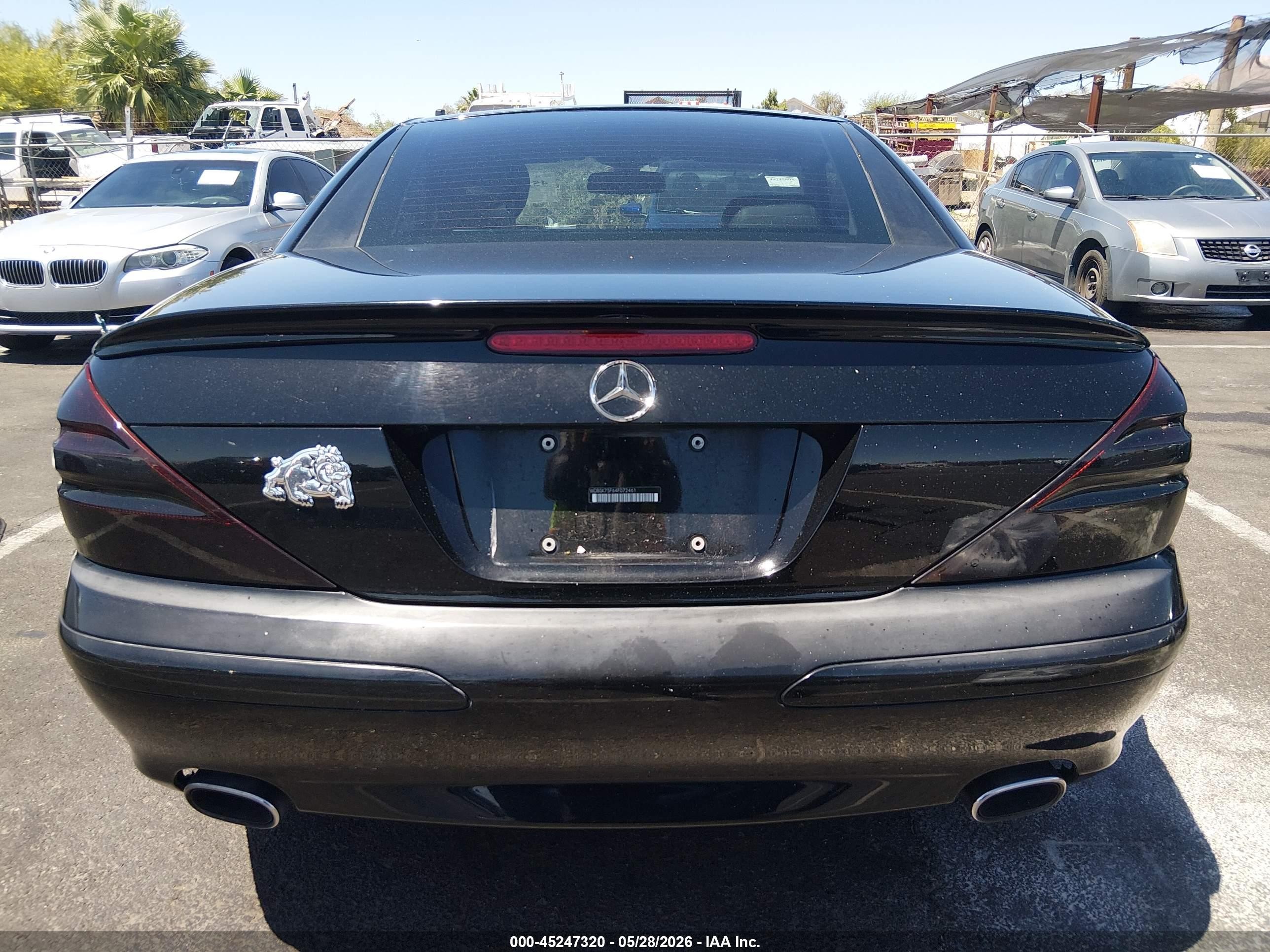 2004 Mercedes-benz Sl 500   Черный vin: WDBSK75F64F072461