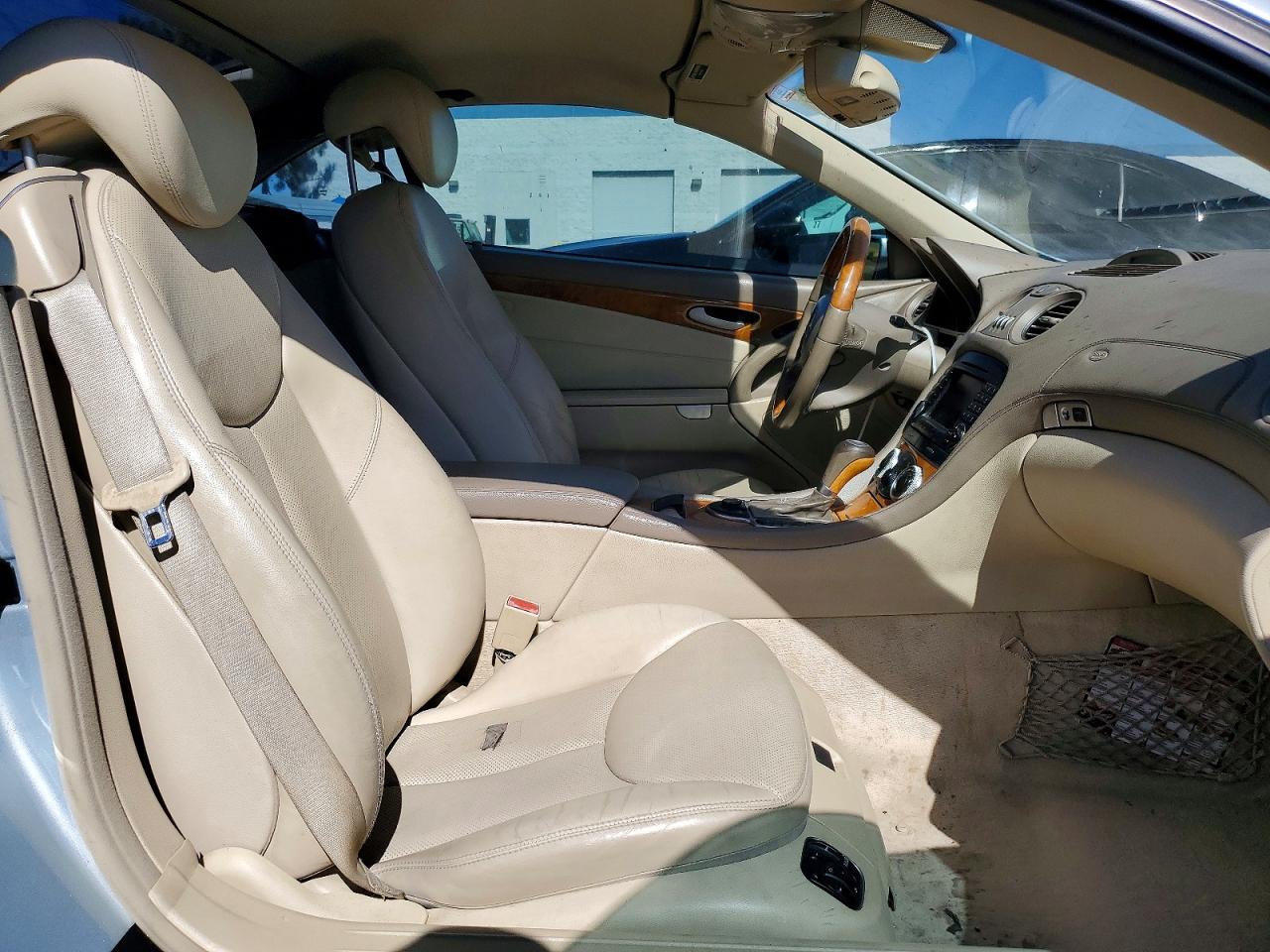 2005 Mercedes-benz Sl 500 Silver vin: WDBSK75F65F098365