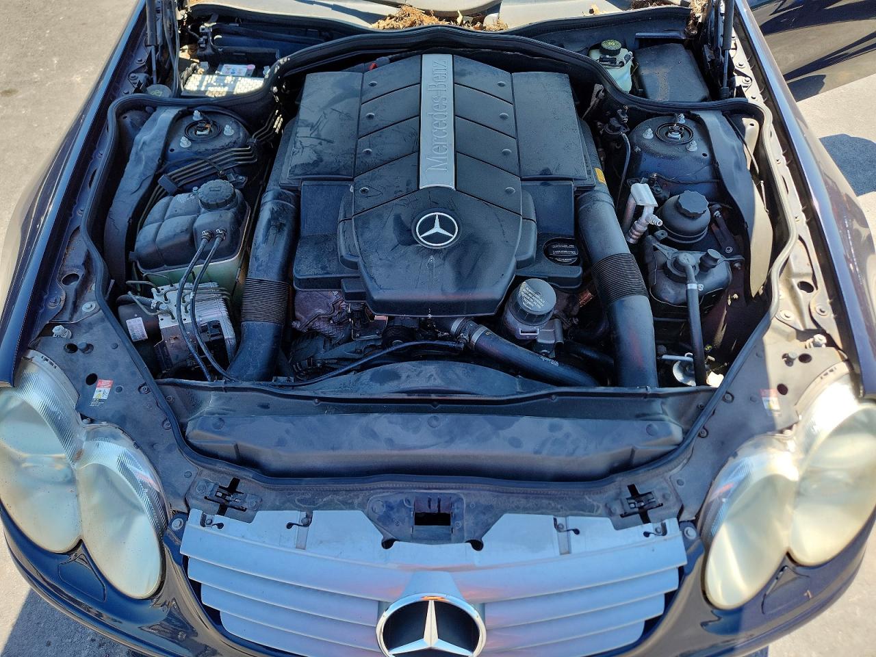 2005 Mercedes-benz Sl 500 Синий vin: WDBSK75F65F101801