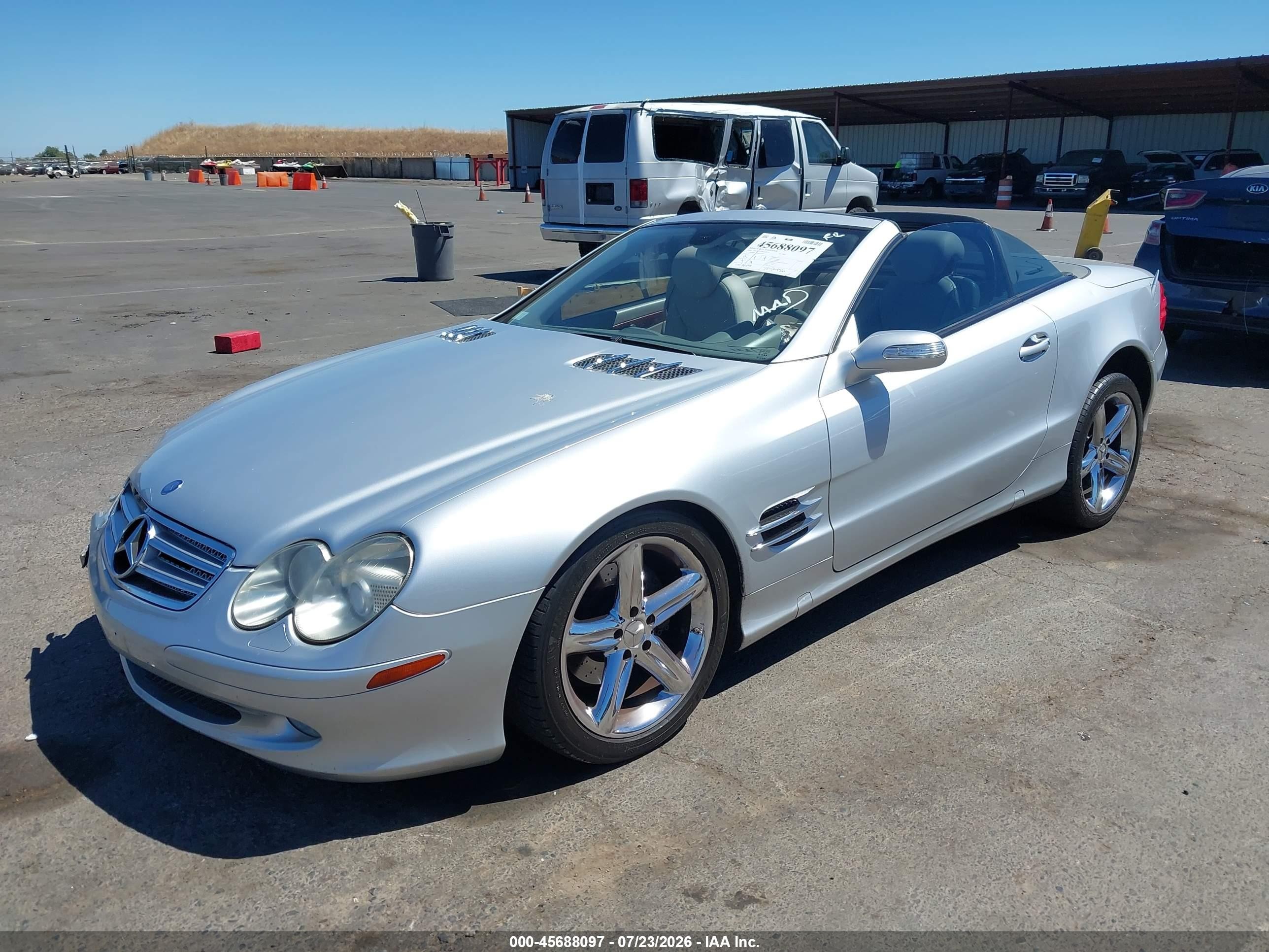 2006 Mercedes-benz Sl 500   Серебряный vin: WDBSK75F66F110161