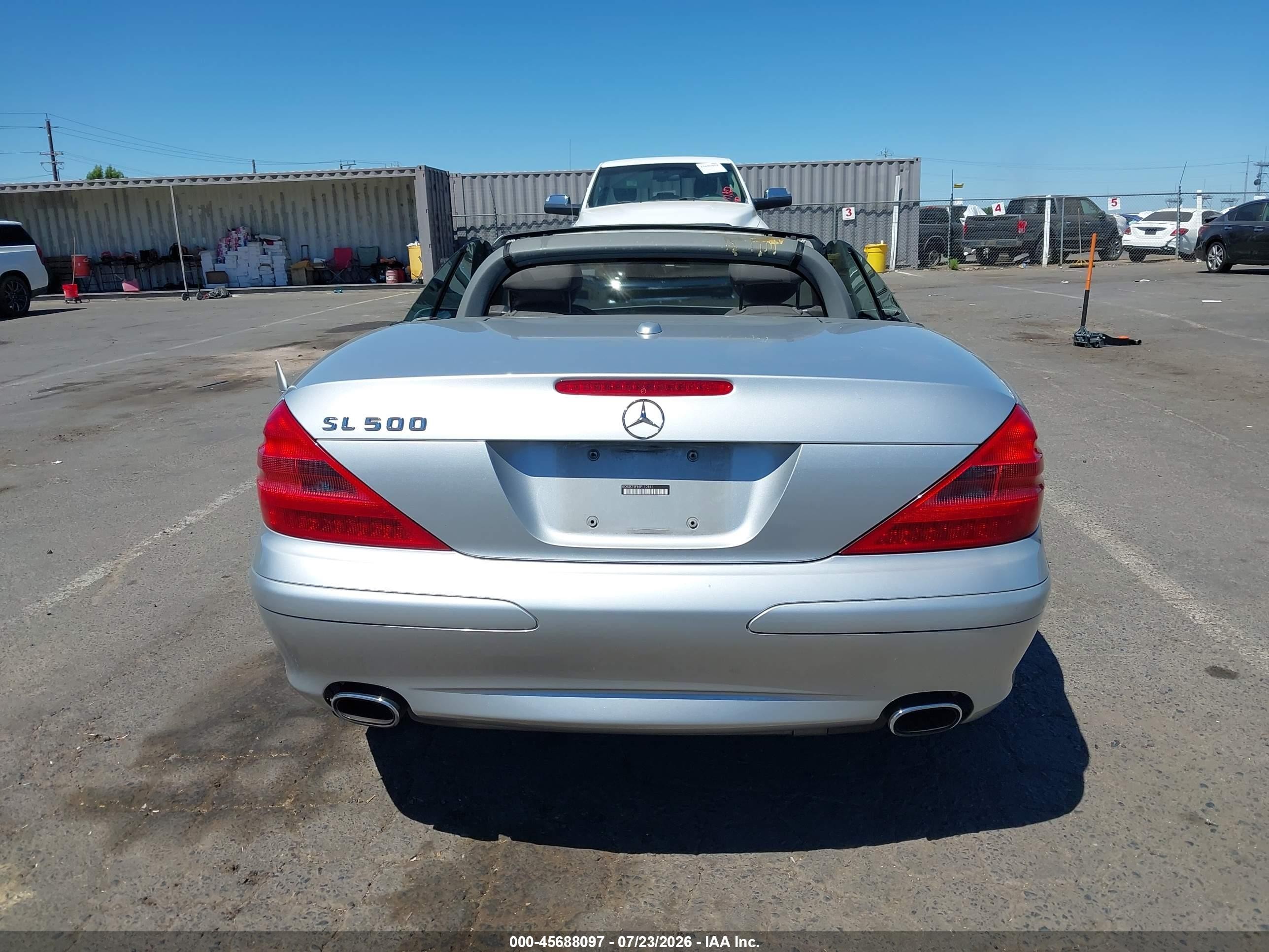 2006 Mercedes-benz Sl 500   Серебряный vin: WDBSK75F66F110161