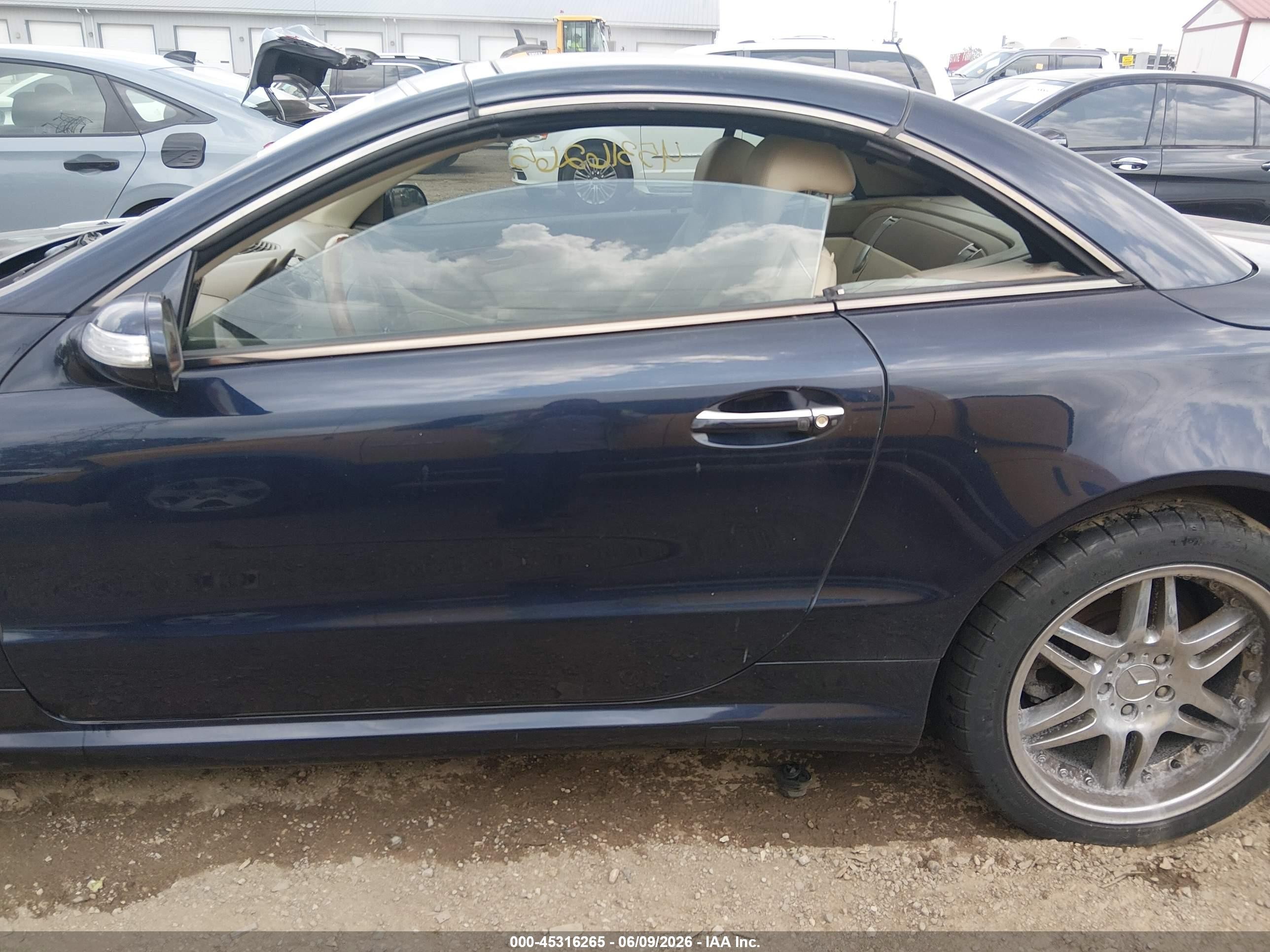 2003 Mercedes-benz Sl 500 Navy vin: WDBSK75F73F022991