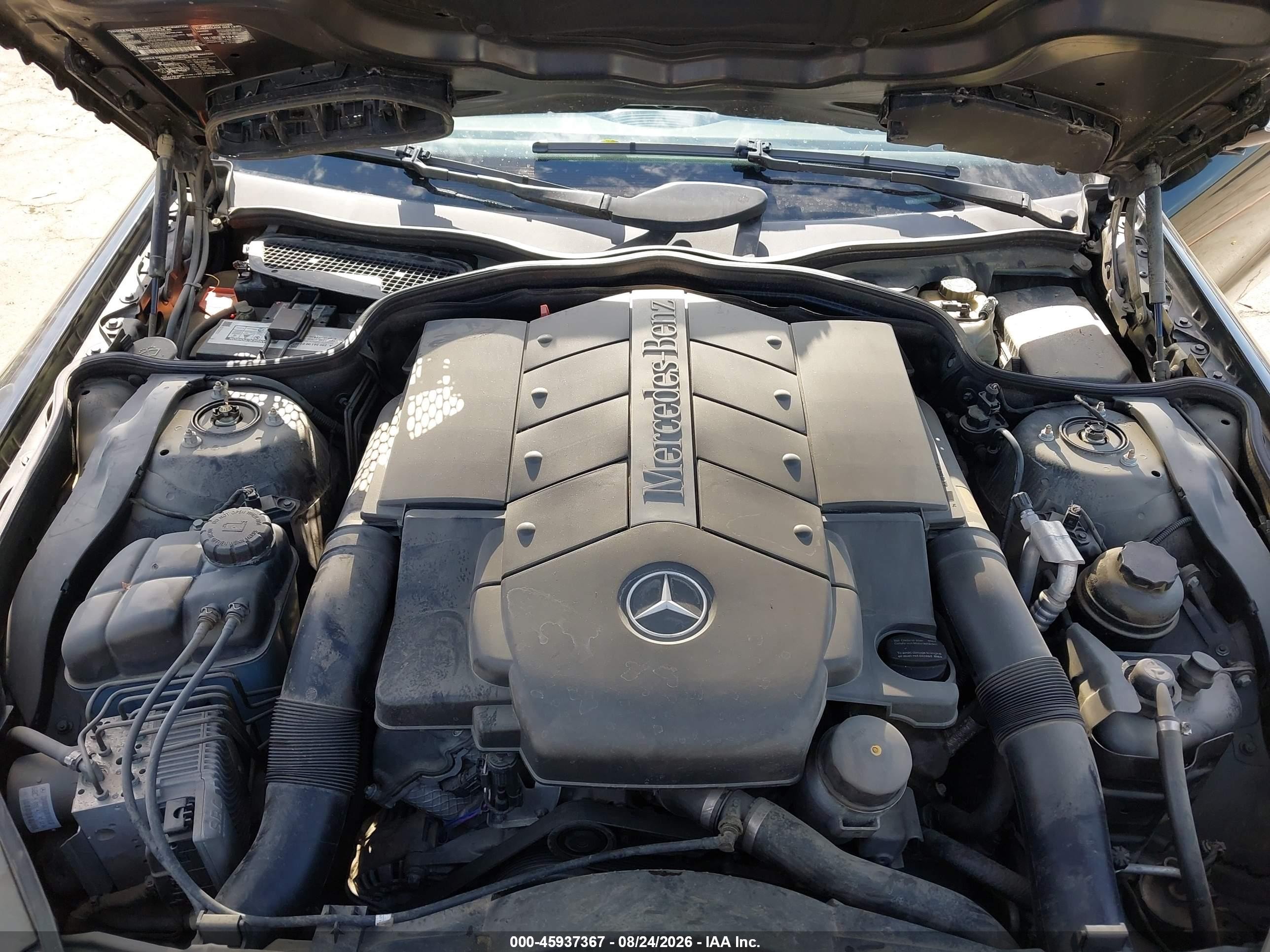 2003 Mercedes-benz Sl 500 Black vin: WDBSK75F73F026202