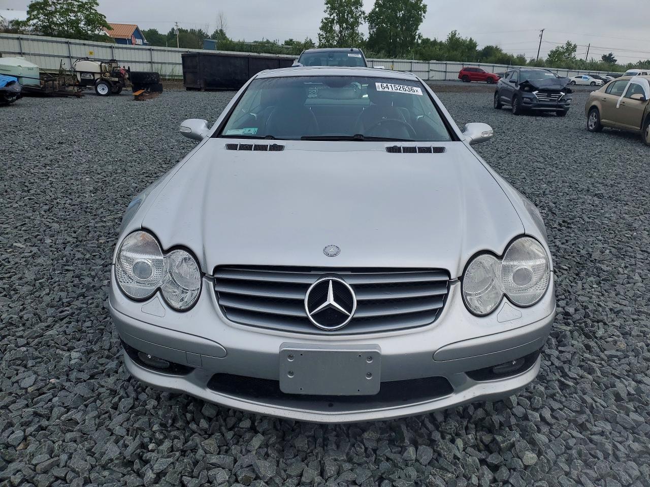 2003 Mercedes-benz Sl 500r Silver vin: WDBSK75F73F037023