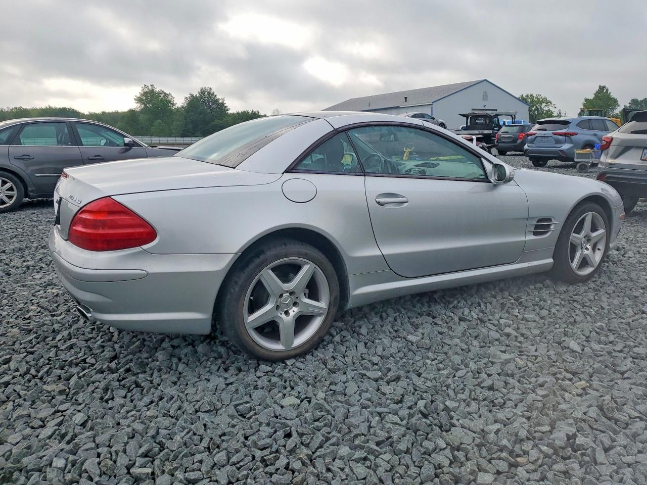 2003 Mercedes-benz Sl 500r Silver vin: WDBSK75F73F037023