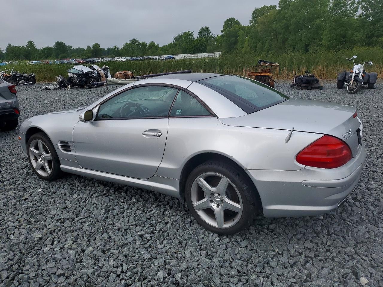 2003 Mercedes-benz Sl 500r Silver vin: WDBSK75F73F037023