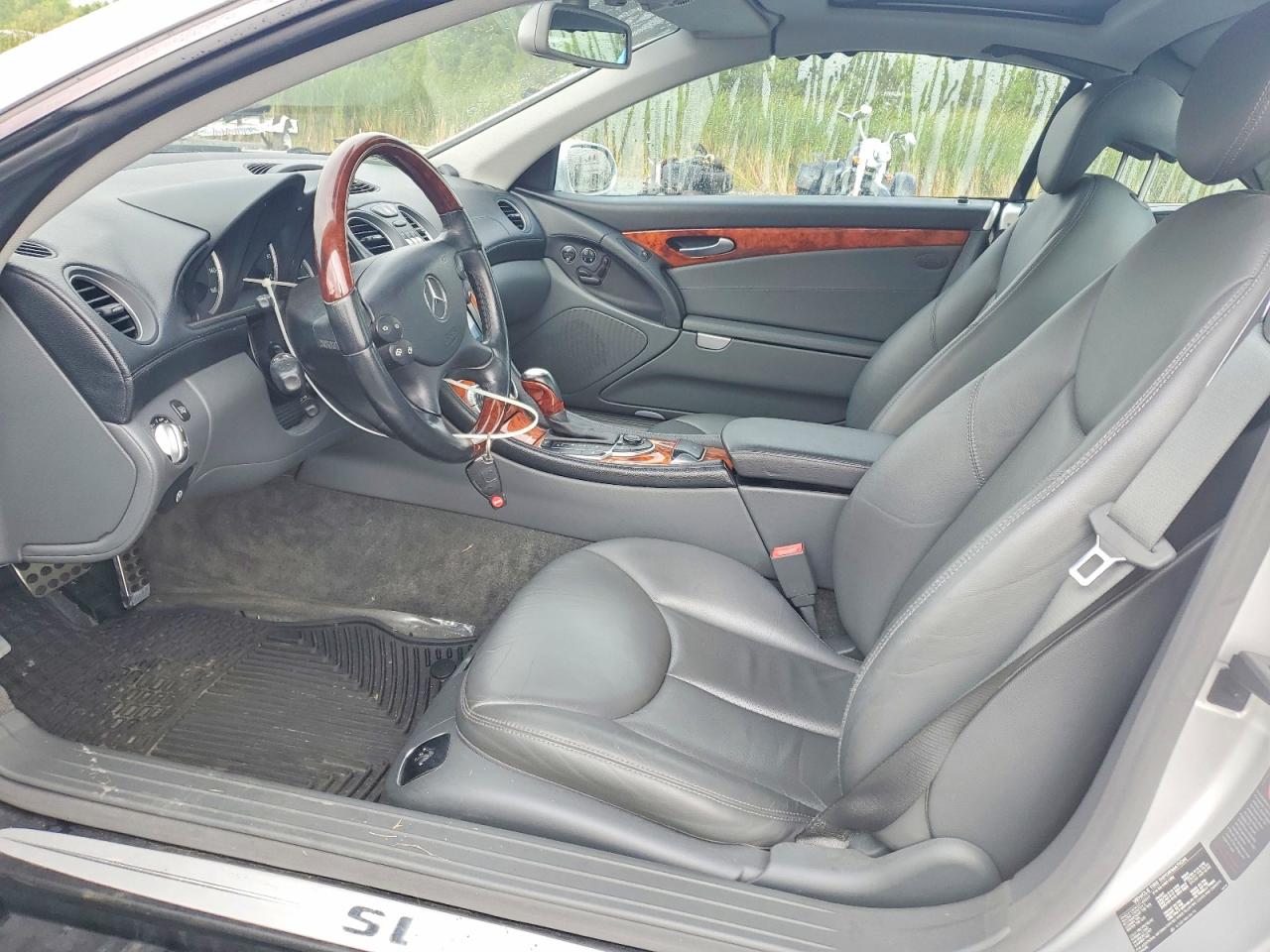 2003 Mercedes-benz Sl 500r Silver vin: WDBSK75F73F037023