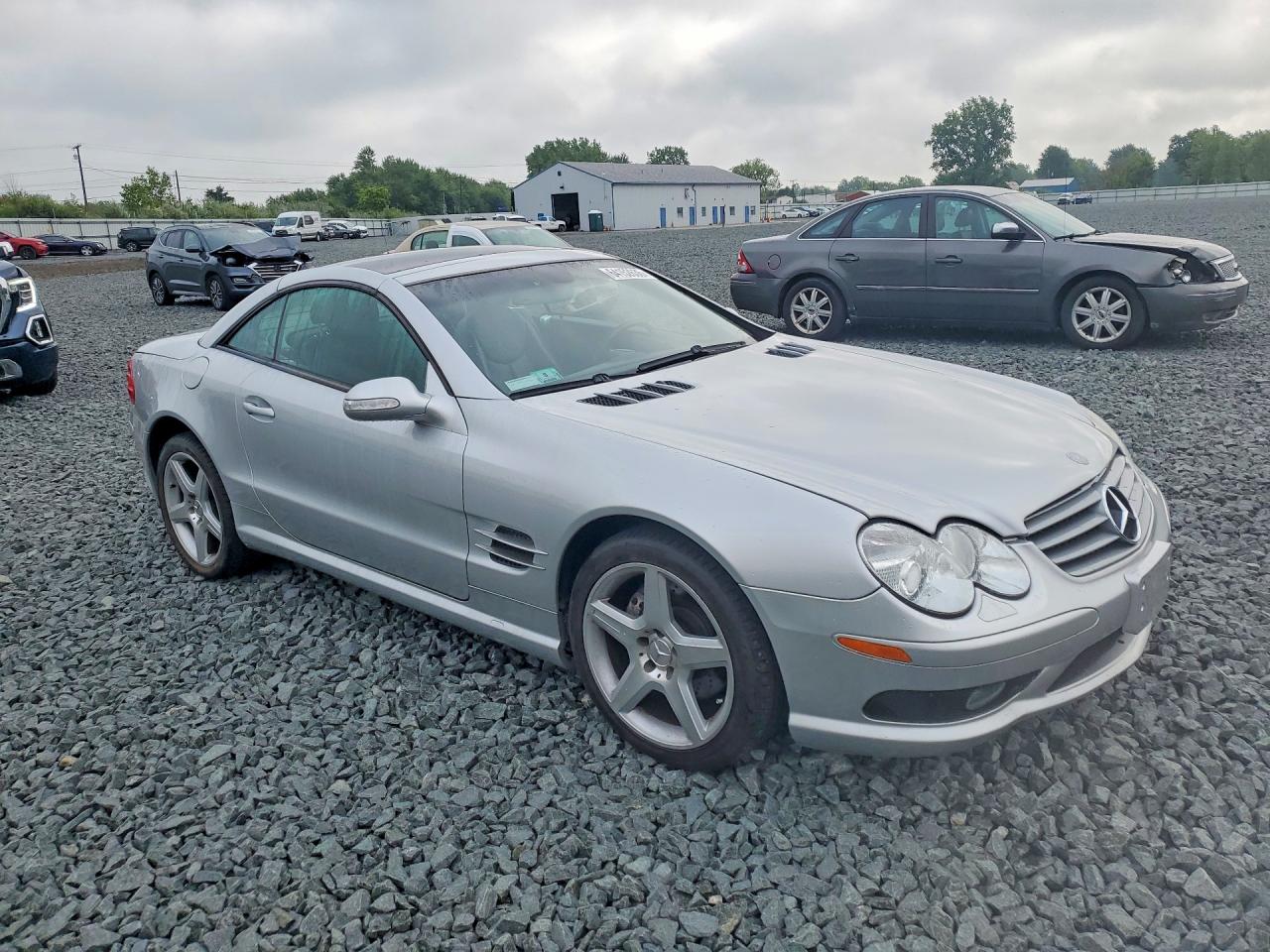 2003 Mercedes-benz Sl 500r Silver vin: WDBSK75F73F037023