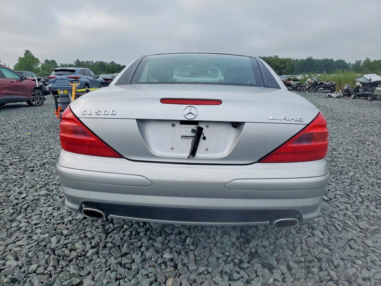 2003 Mercedes-benz Sl 500r Silver vin: WDBSK75F73F037023