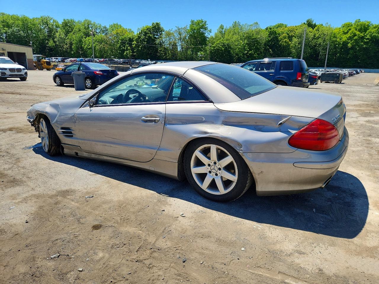 2005 Mercedes-benz Sl 500 Серебряный vin: WDBSK75F75F091876