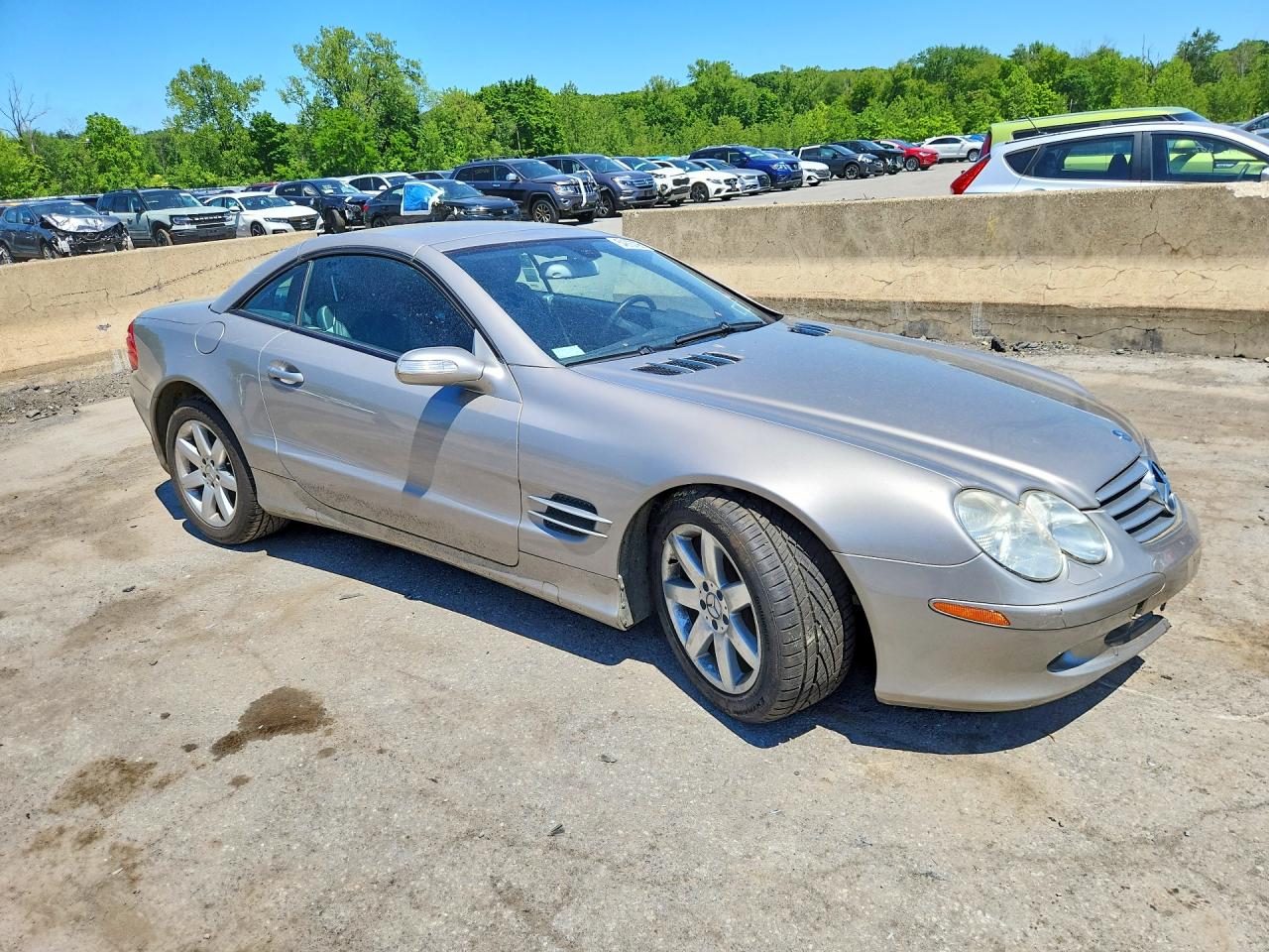 2005 Mercedes-benz Sl 500 Серебряный vin: WDBSK75F75F091876