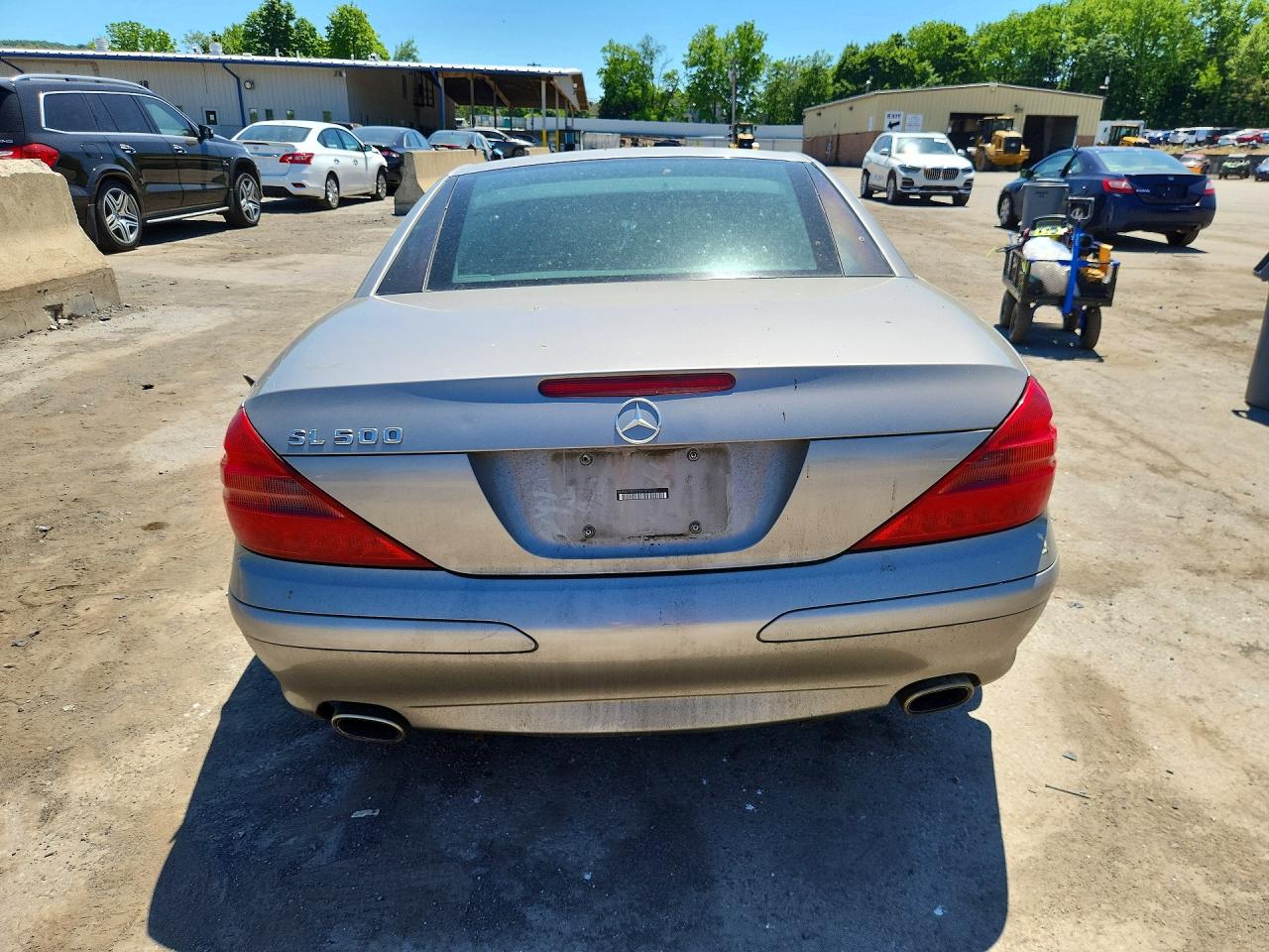 2005 Mercedes-benz Sl 500 Серебряный vin: WDBSK75F75F091876
