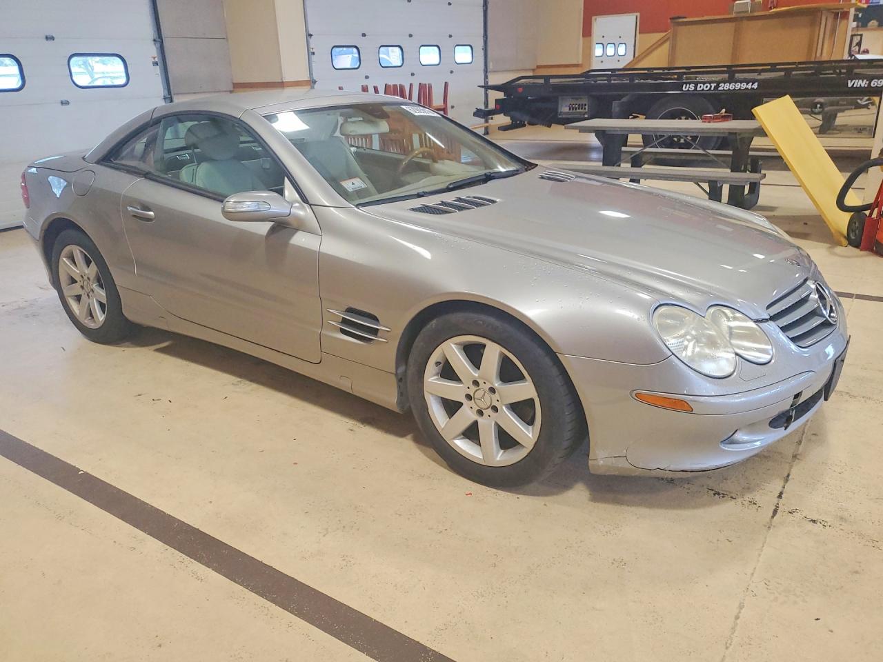 2005 Mercedes-benz Sl 500 Silver vin: WDBSK75F75F092834