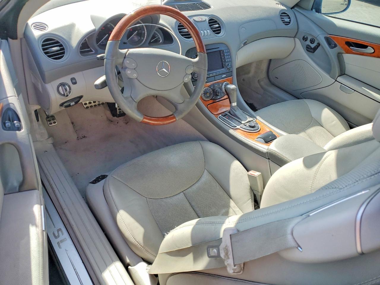 2005 Mercedes-benz Sl 500 Teal vin: WDBSK75F75F095622