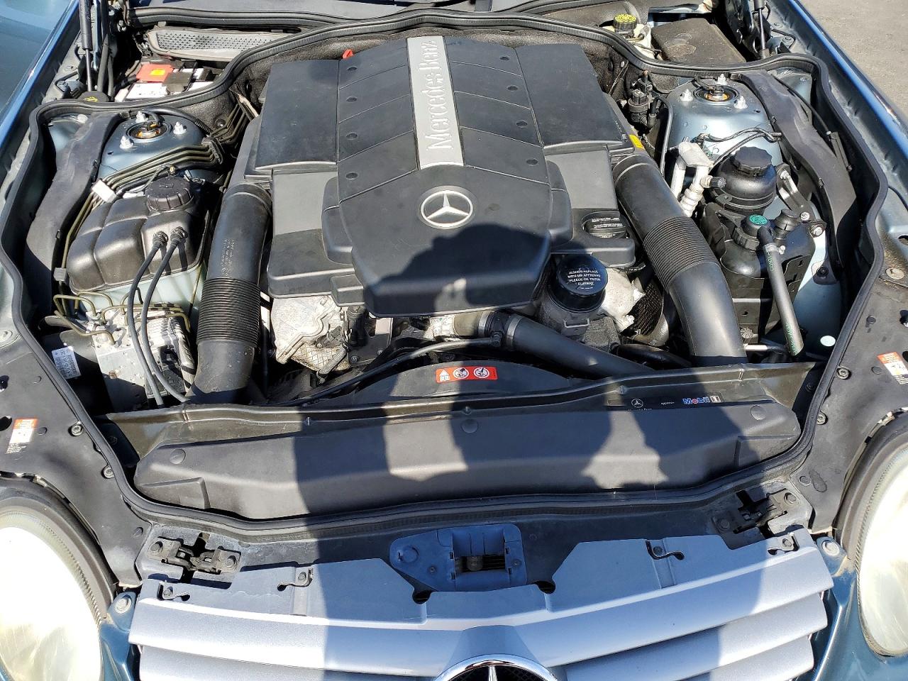 2005 Mercedes-benz Sl 500 Teal vin: WDBSK75F75F095622