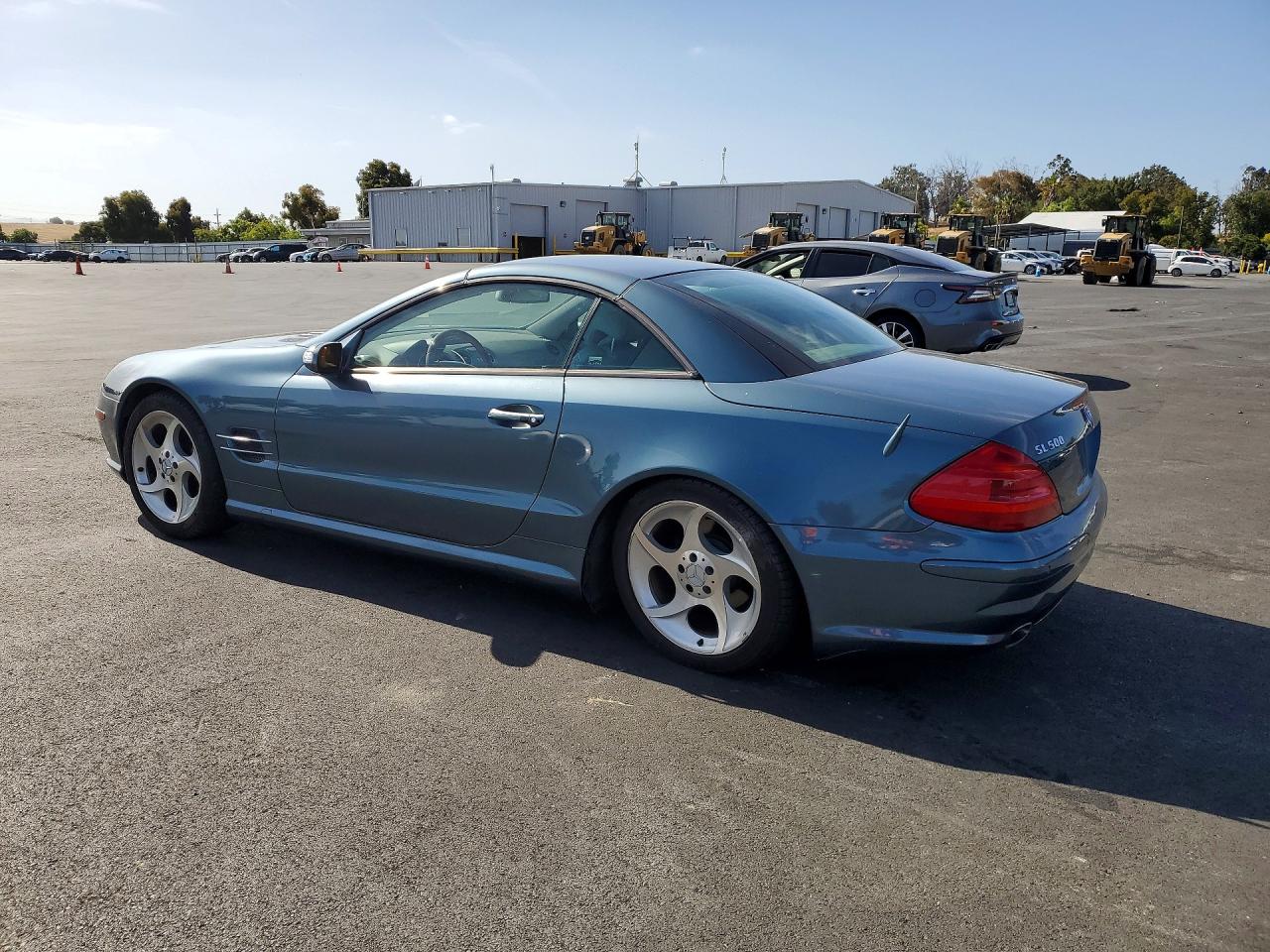 2005 Mercedes-benz Sl 500 Teal vin: WDBSK75F75F095622