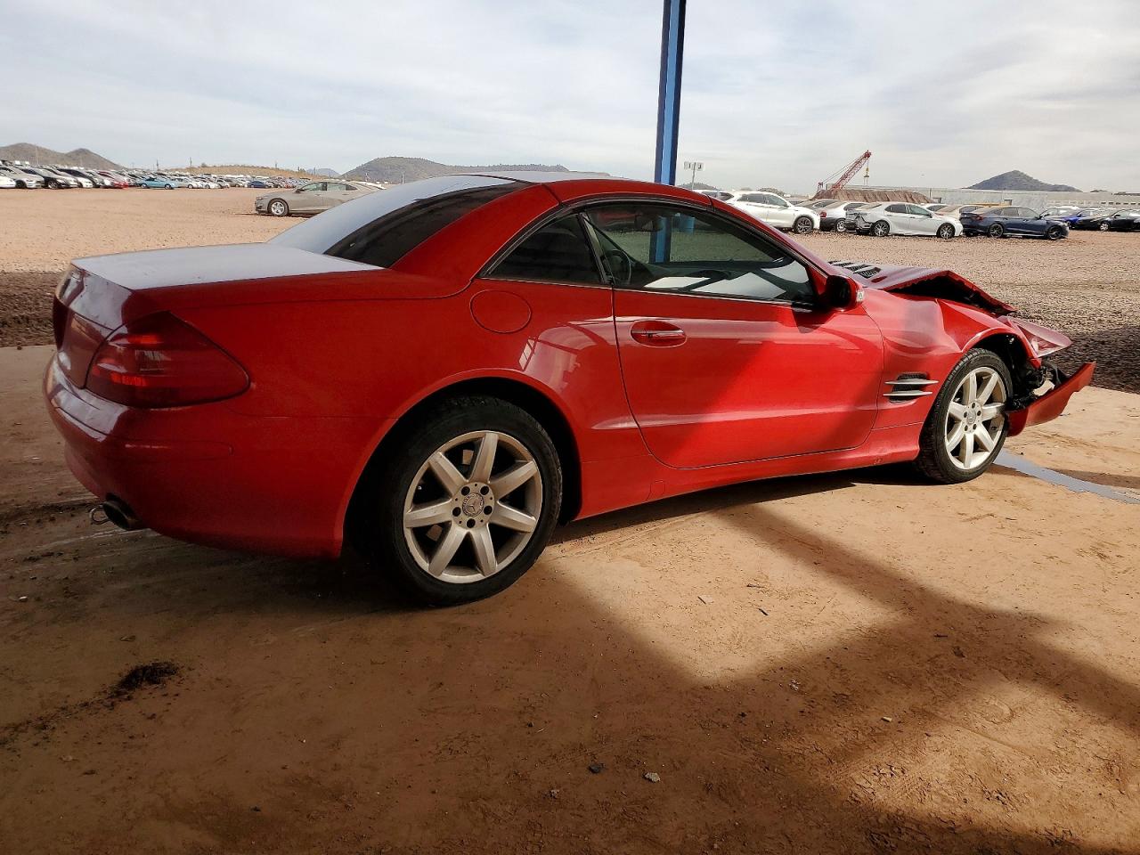 2003 Mercedes-benz Sl 500r Красный vin: WDBSK75F83F028217