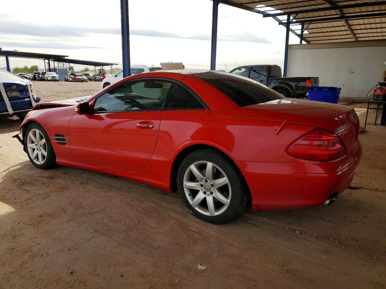 2003 Mercedes-benz Sl 500r Красный vin: WDBSK75F83F028217