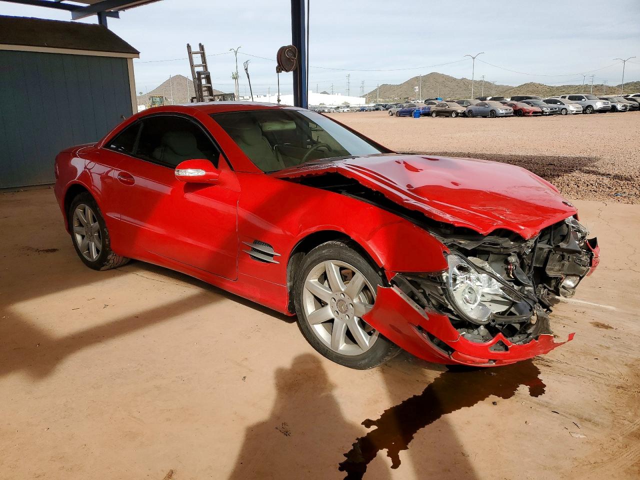 2003 Mercedes-benz Sl 500r Красный vin: WDBSK75F83F028217
