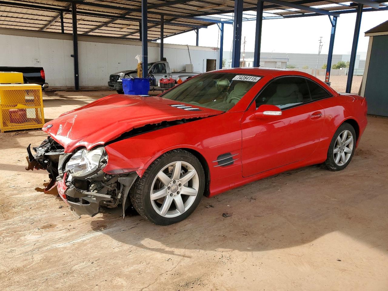 2003 Mercedes-benz Sl 500r Красный vin: WDBSK75F83F028217