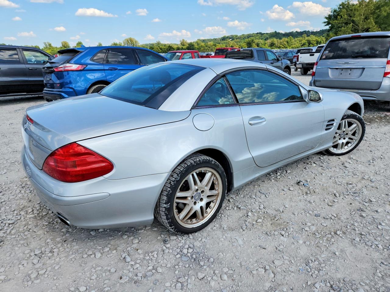 2003 Mercedes-benz Sl 500r Серебряный vin: WDBSK75F83F033935