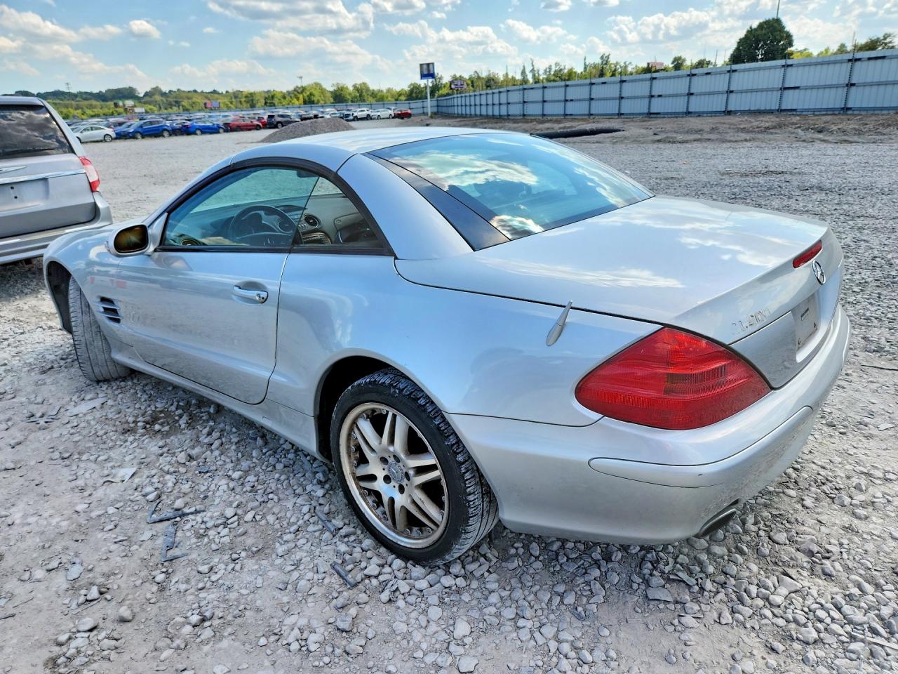 2003 Mercedes-benz Sl 500r Серебряный vin: WDBSK75F83F033935