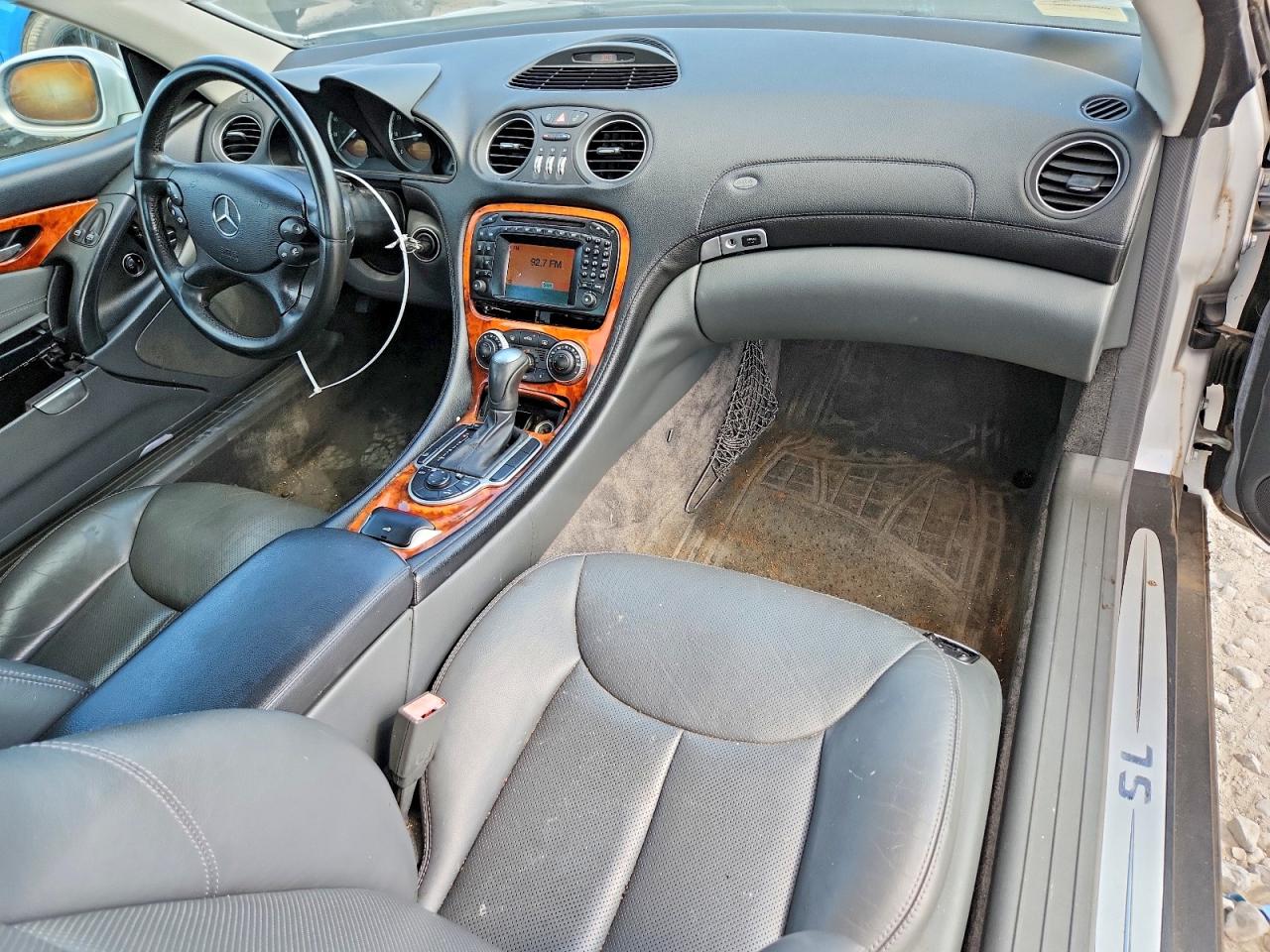 2003 Mercedes-benz Sl 500r Серебряный vin: WDBSK75F83F033935