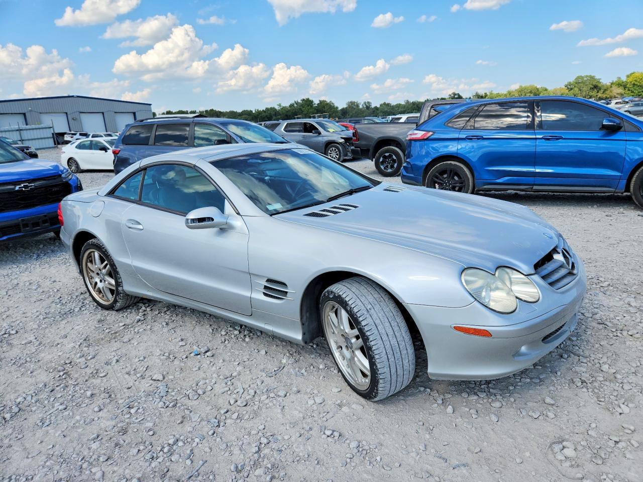 2003 Mercedes-benz Sl 500r Серебряный vin: WDBSK75F83F033935