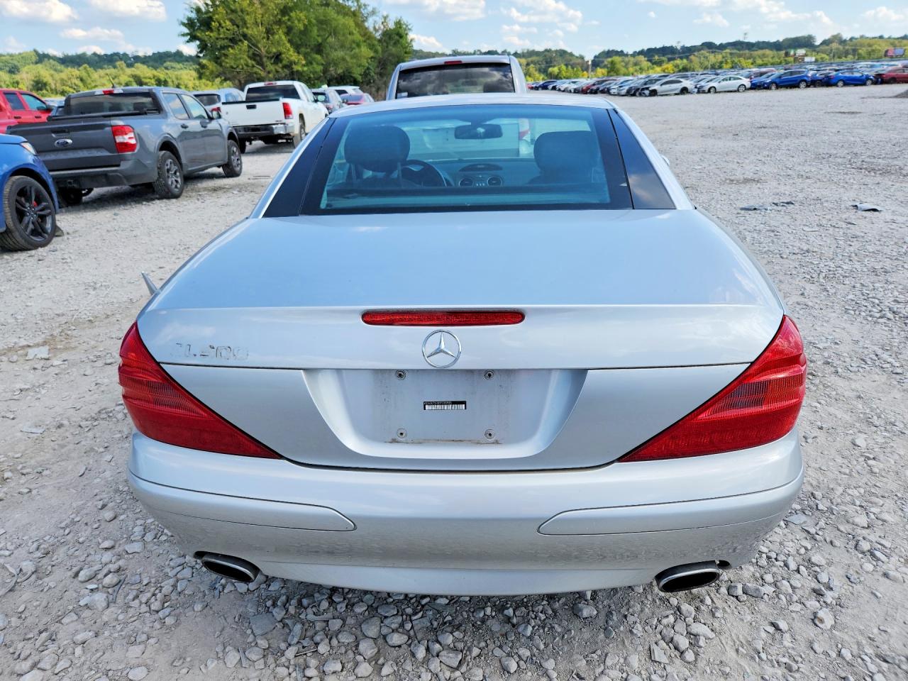 2003 Mercedes-benz Sl 500r Серебряный vin: WDBSK75F83F033935