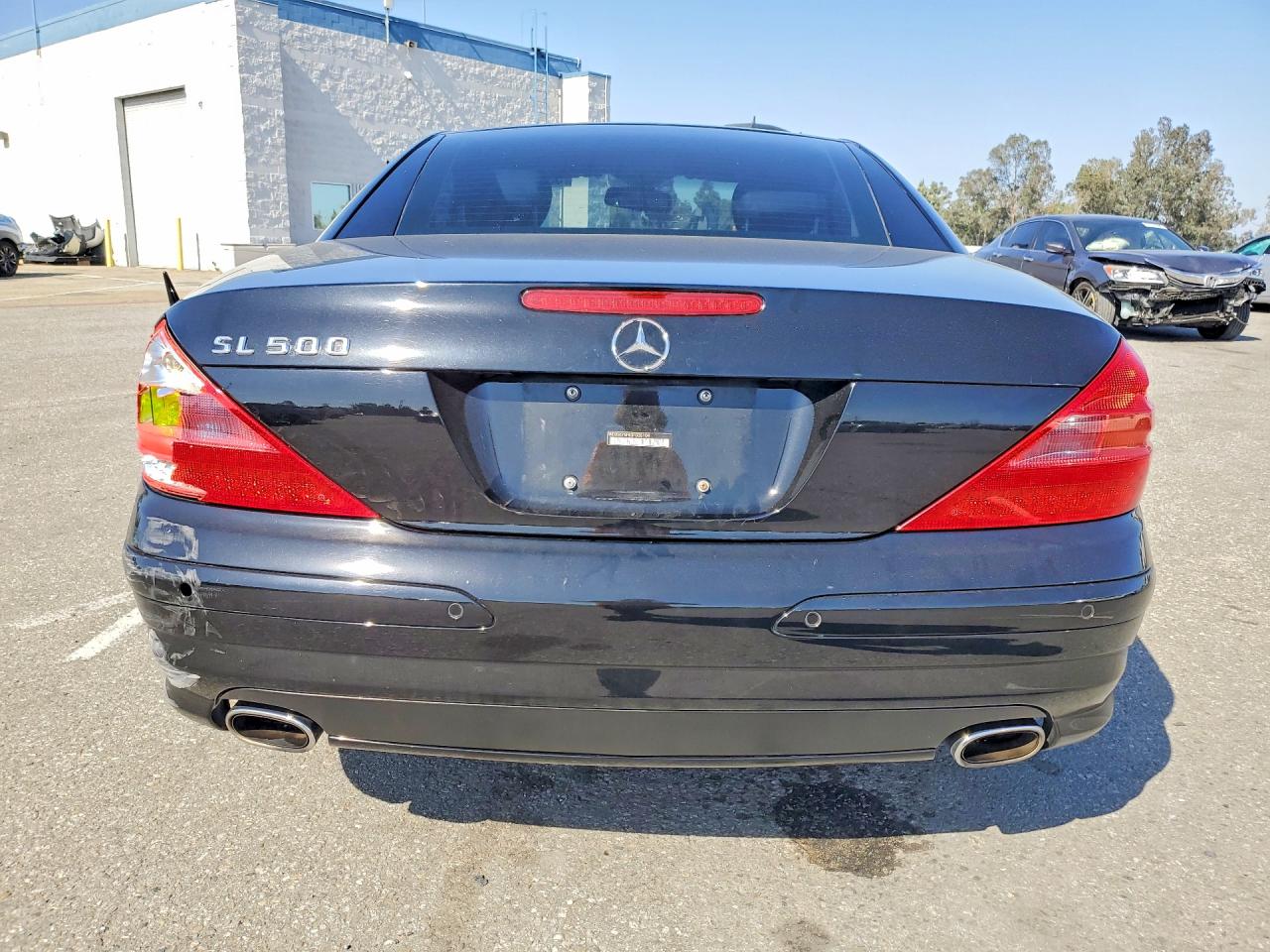 2003 Mercedes-benz Sl 500r Черный vin: WDBSK75F83F035104
