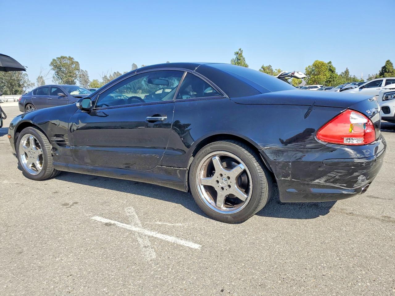 2003 Mercedes-benz Sl 500r Черный vin: WDBSK75F83F035104