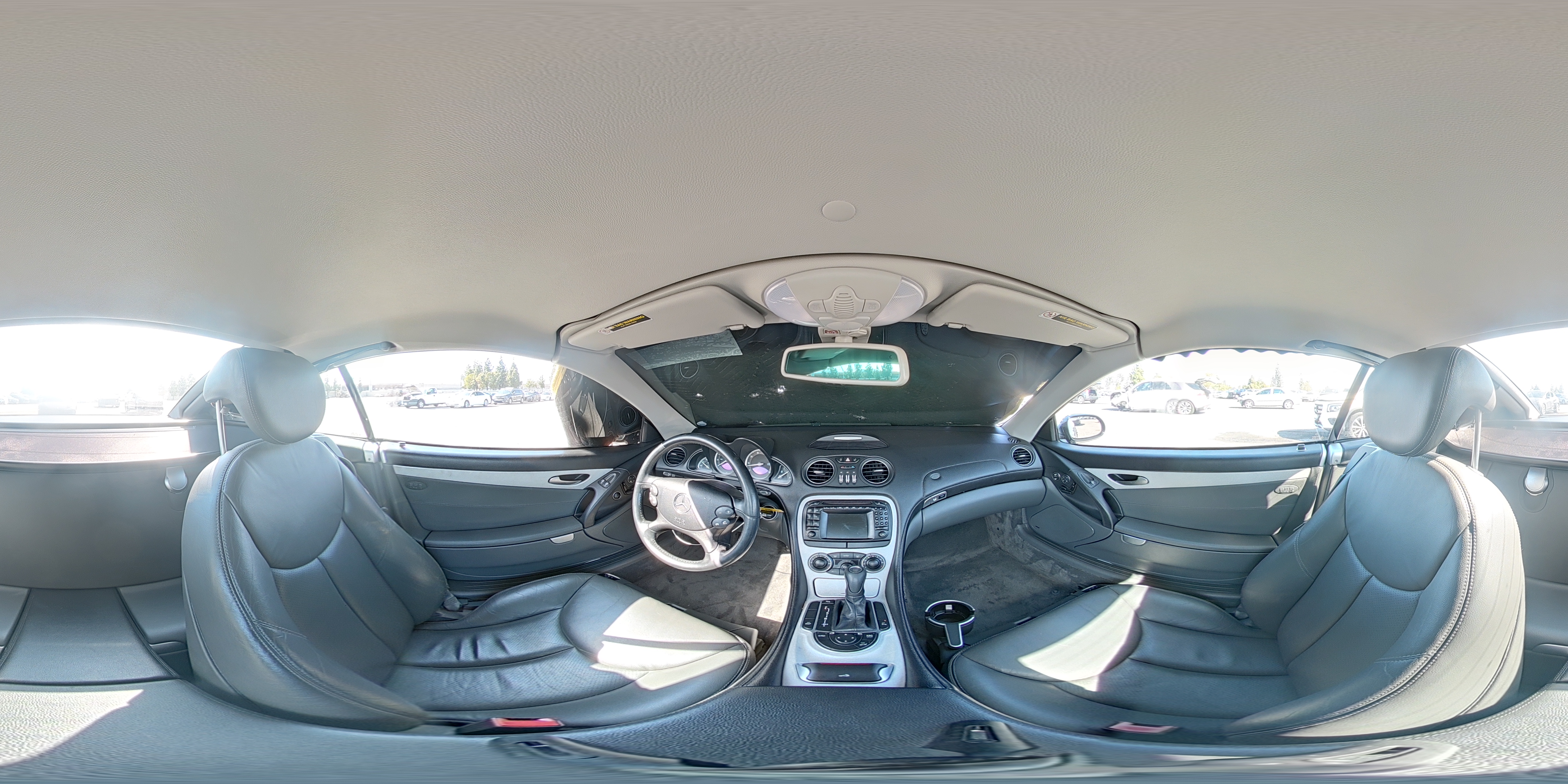 2003 Mercedes-benz Sl 500r Черный vin: WDBSK75F83F035104