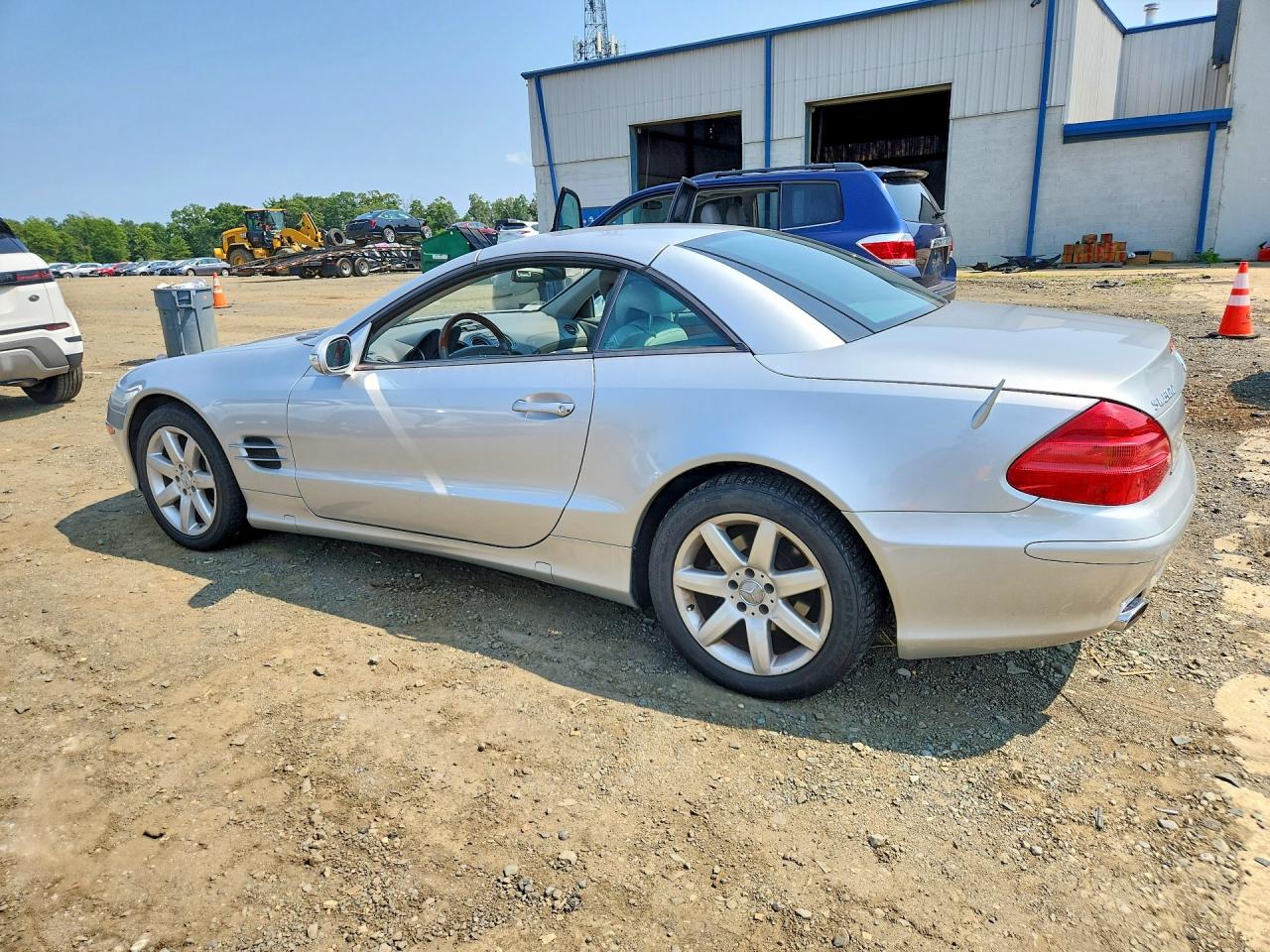 2003 Mercedes-benz Sl 500r Silver vin: WDBSK75F83F060083