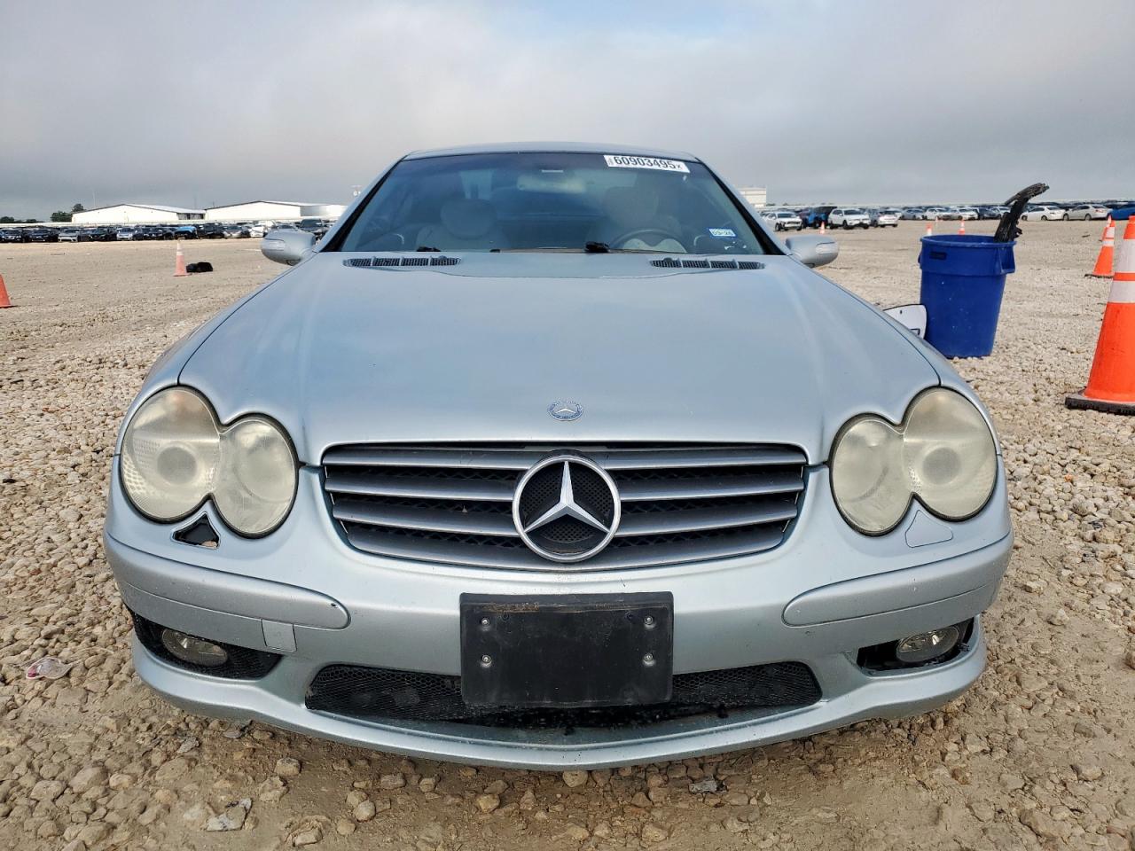 2004 Mercedes-benz Sl 500   Silver vin: WDBSK75F84F069402