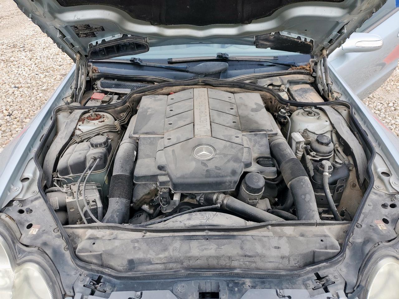 2004 Mercedes-benz Sl 500   Silver vin: WDBSK75F84F069402