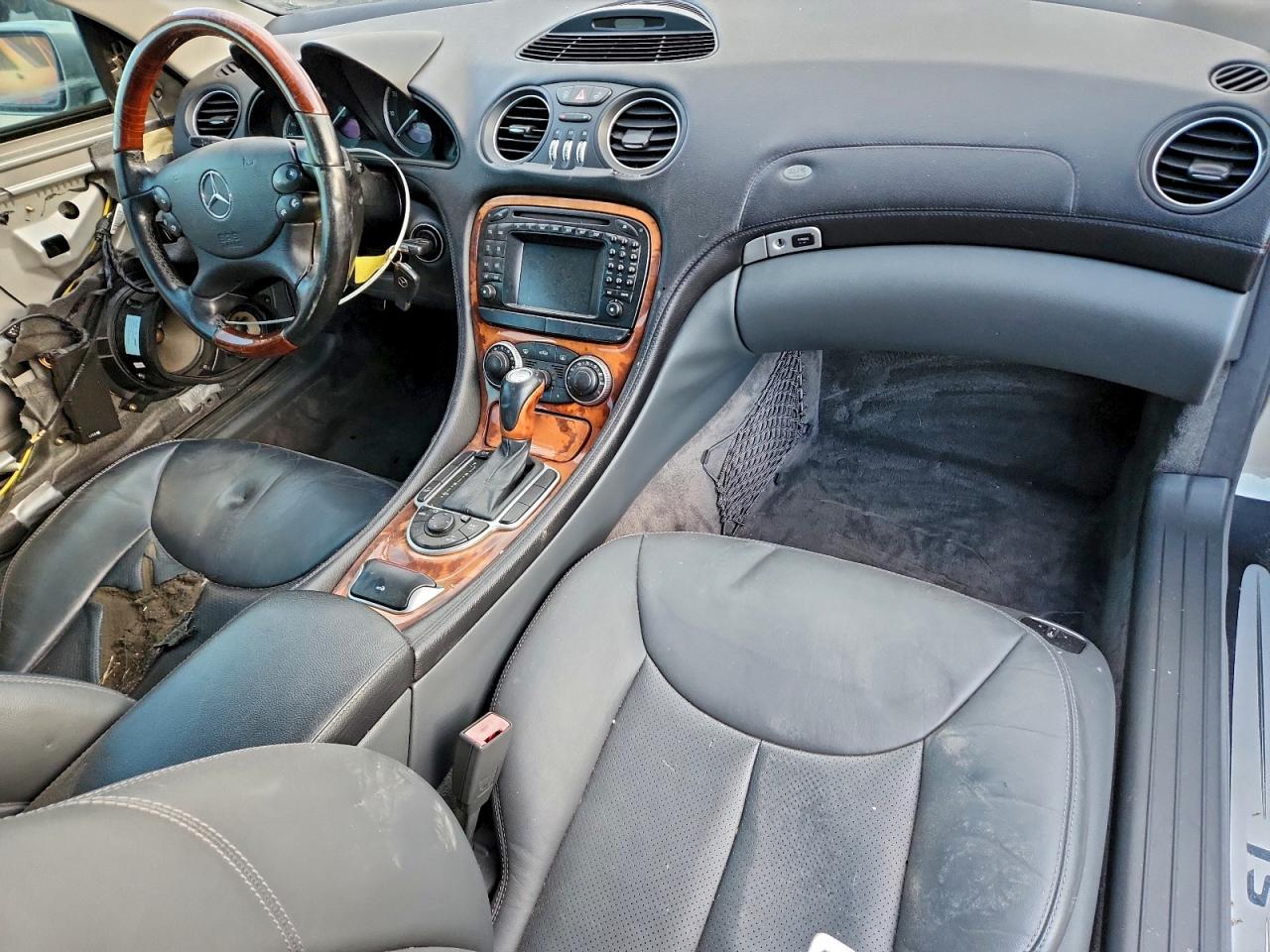 2004 Mercedes-benz Sl 500 Gray vin: WDBSK75F84F069657