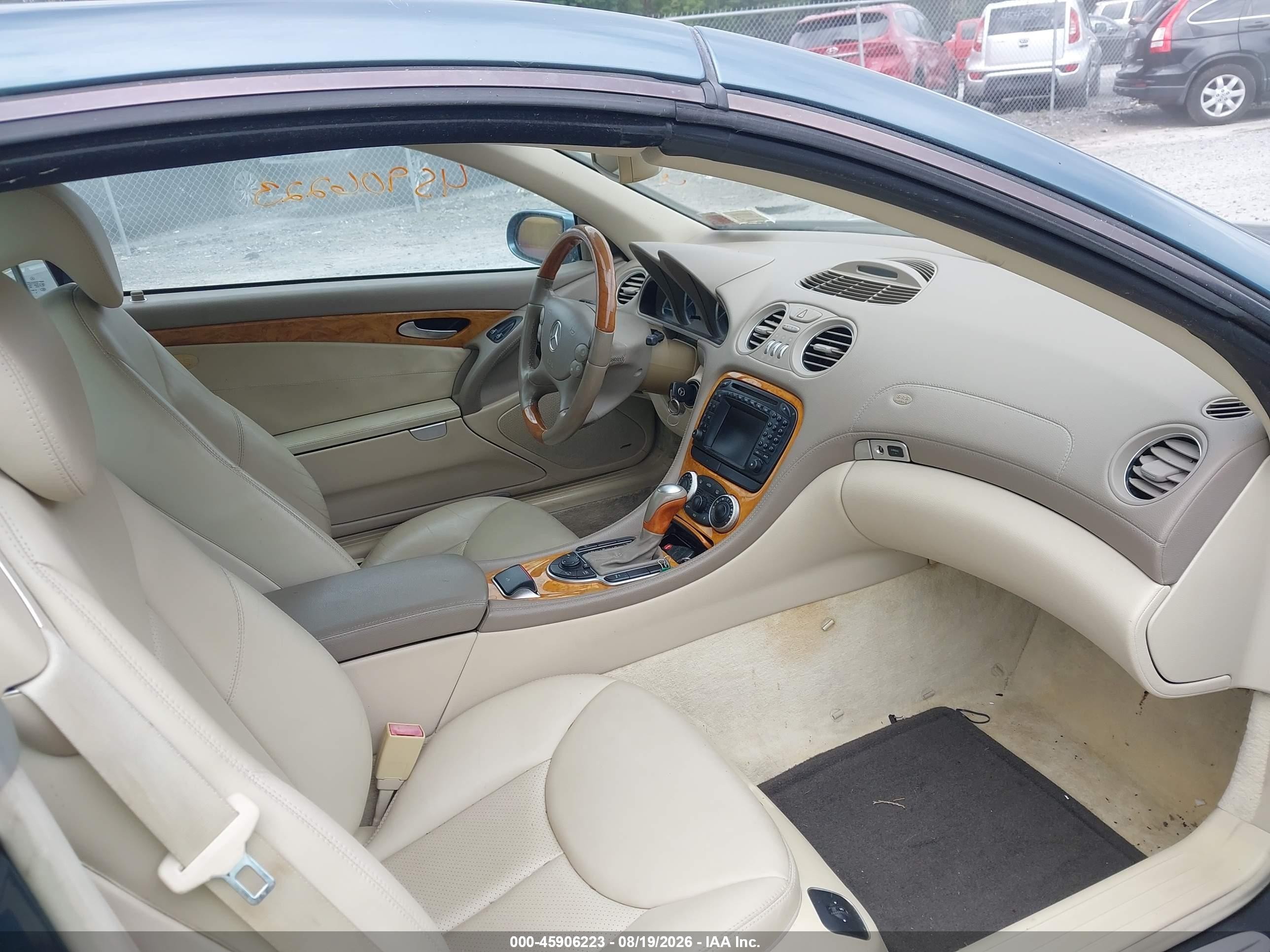 2004 Mercedes-benz Sl 500   Синий vin: WDBSK75F84F073059
