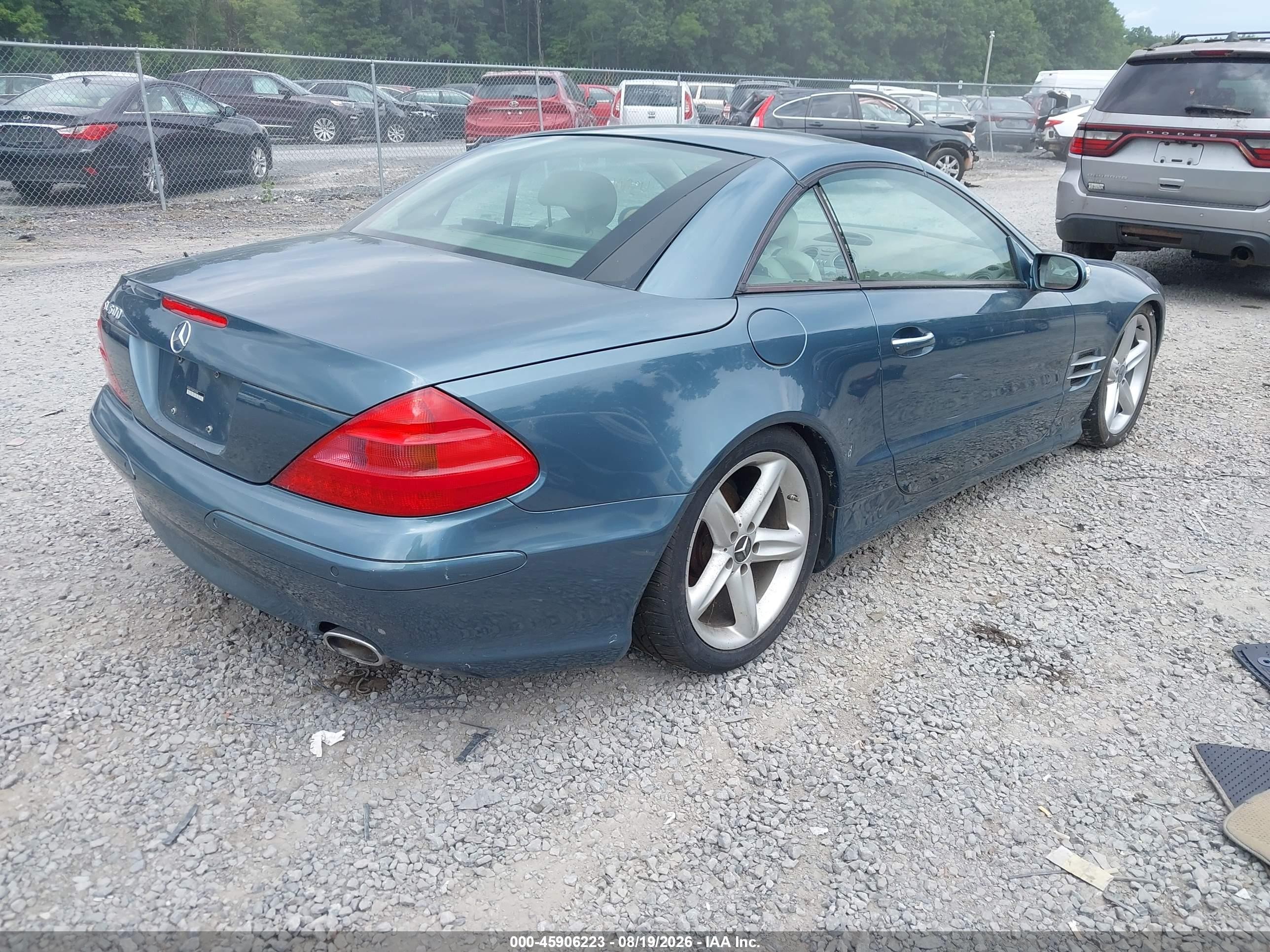 2004 Mercedes-benz Sl 500   Синий vin: WDBSK75F84F073059