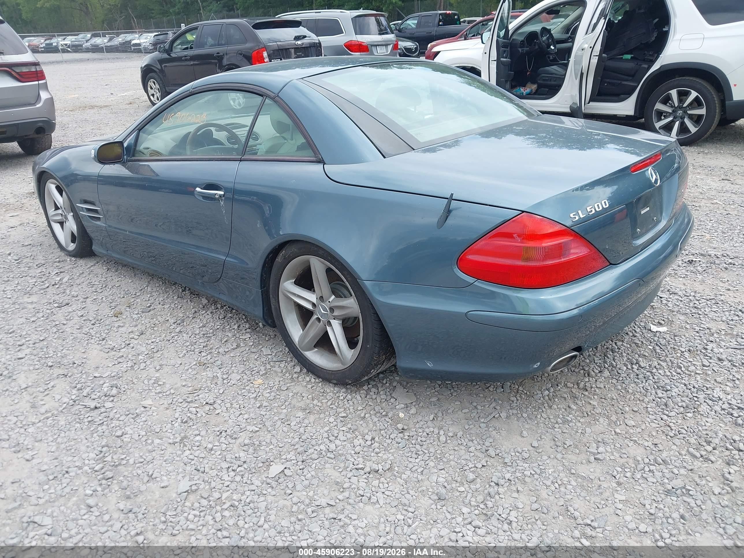 2004 Mercedes-benz Sl 500   Синий vin: WDBSK75F84F073059