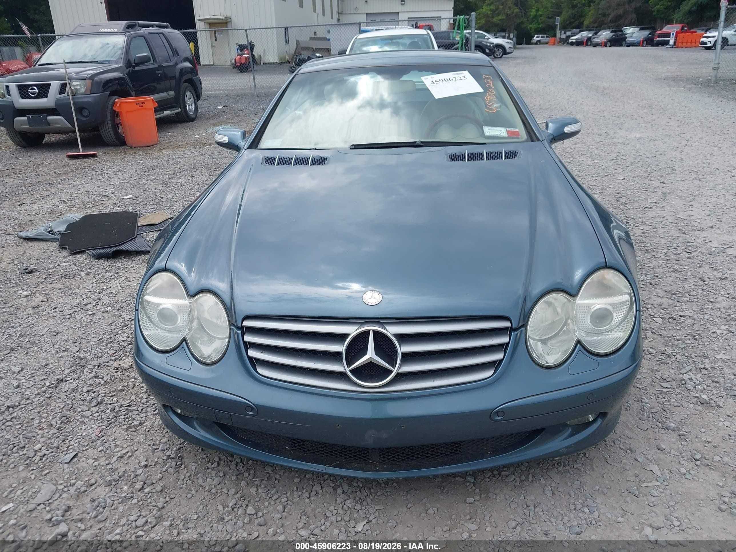 2004 Mercedes-benz Sl 500   Синий vin: WDBSK75F84F073059