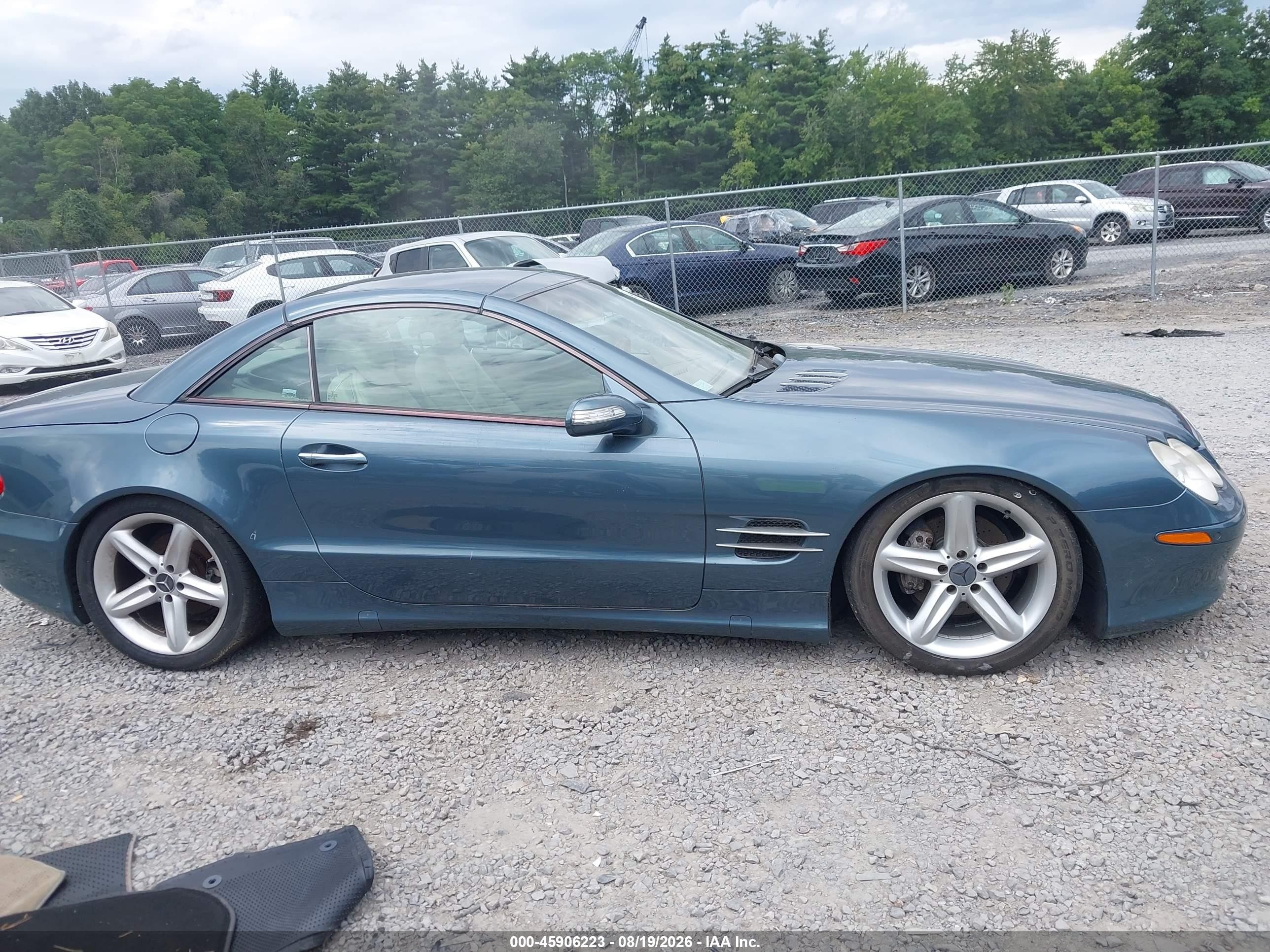 2004 Mercedes-benz Sl 500   Синий vin: WDBSK75F84F073059