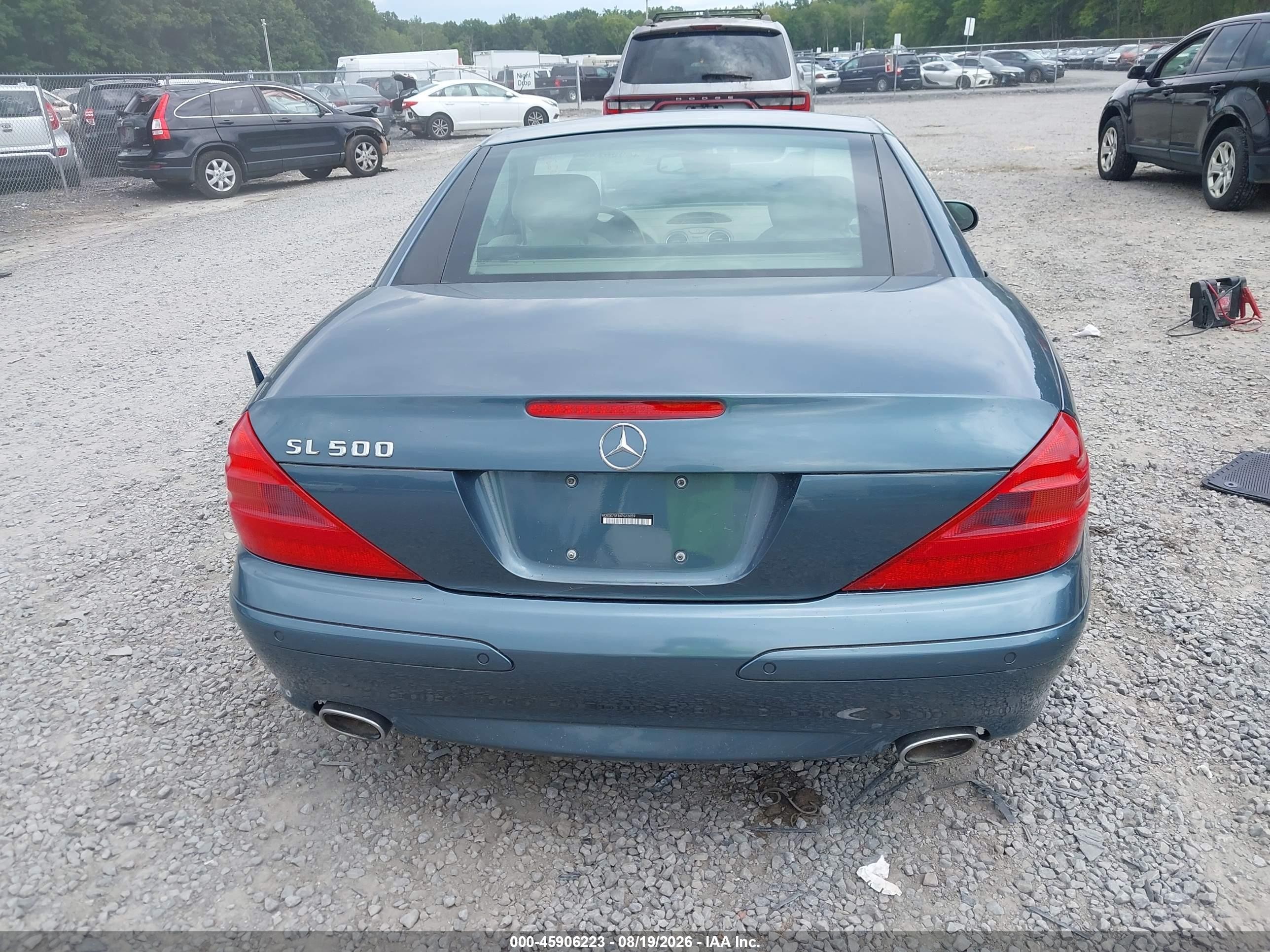 2004 Mercedes-benz Sl 500   Синий vin: WDBSK75F84F073059